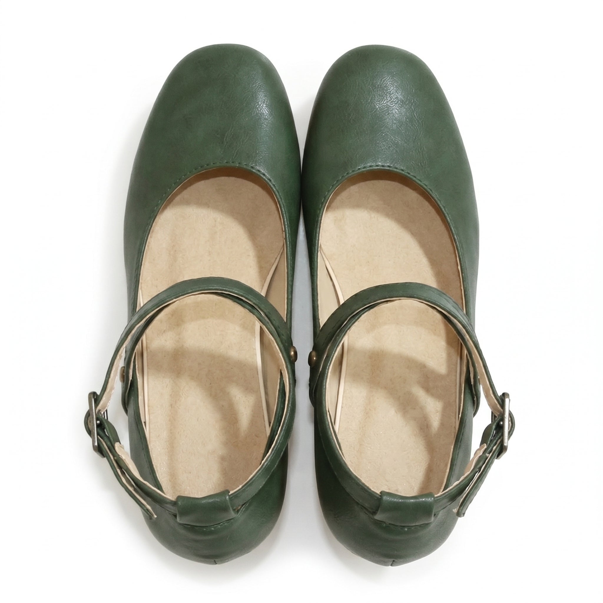 Olivia - Women's Chunky Heel Sandals - Sandal - Green - Taylor & Bennett