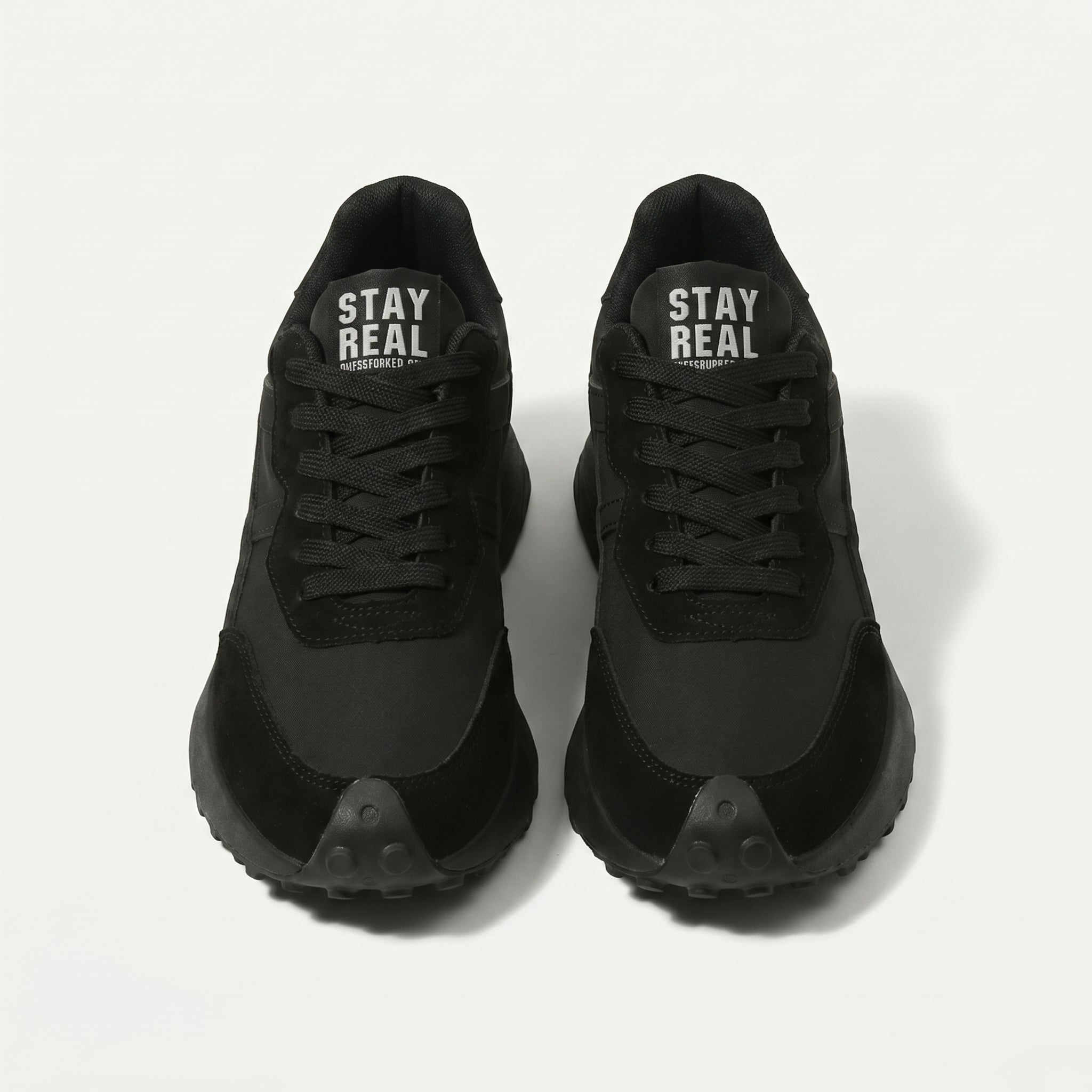 Olivia - Women's Chunky Sole Trainers - Trainers - Black - Taylor & Bennett