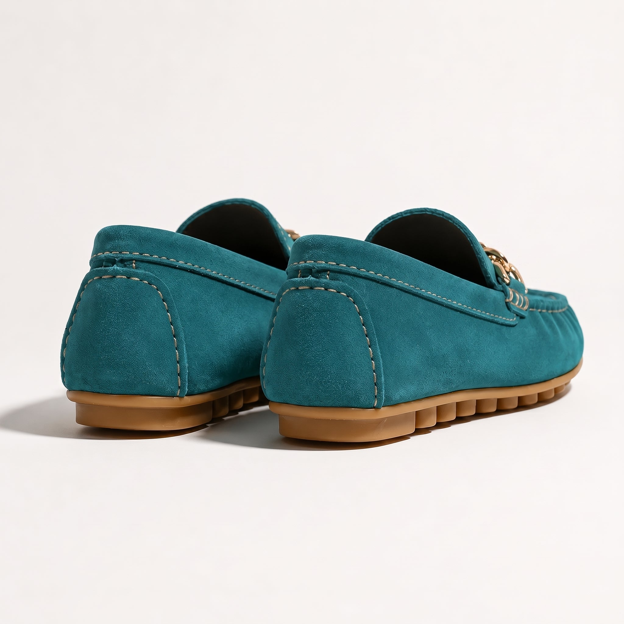 Roselyn - Women's Round Toe Orthopaedic Loafers - Loafers - Pine Green - Taylor & Bennett