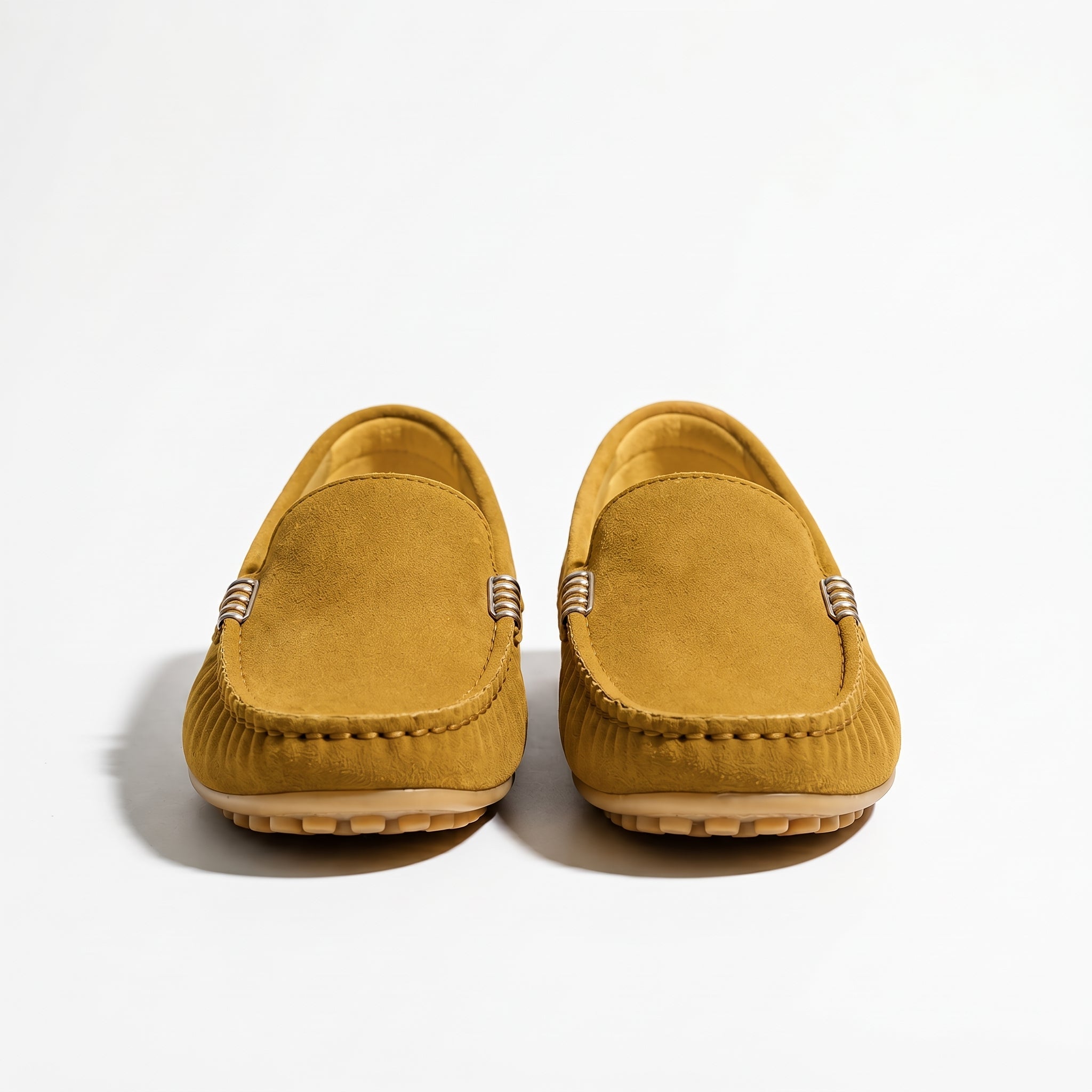 Roselyn - Women's Round Toe Orthopaedic Loafers - Loafers - Yellow - Taylor & Bennett