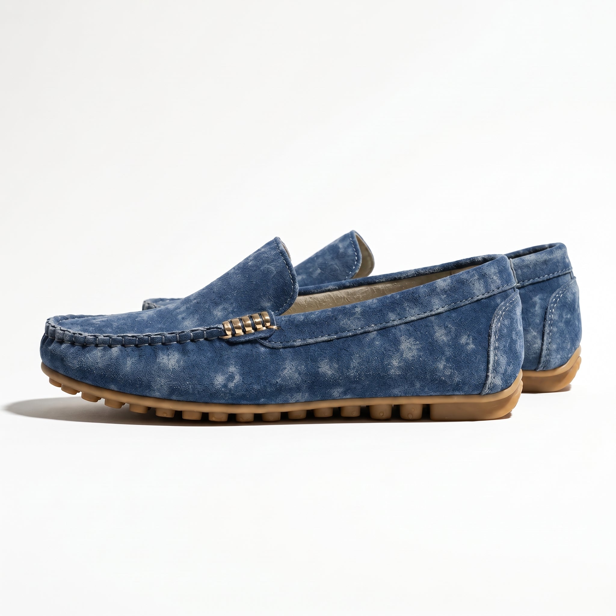 Roselyn - Women's Round Toe Orthopaedic Loafers - Loafers - Blue - Taylor & Bennett