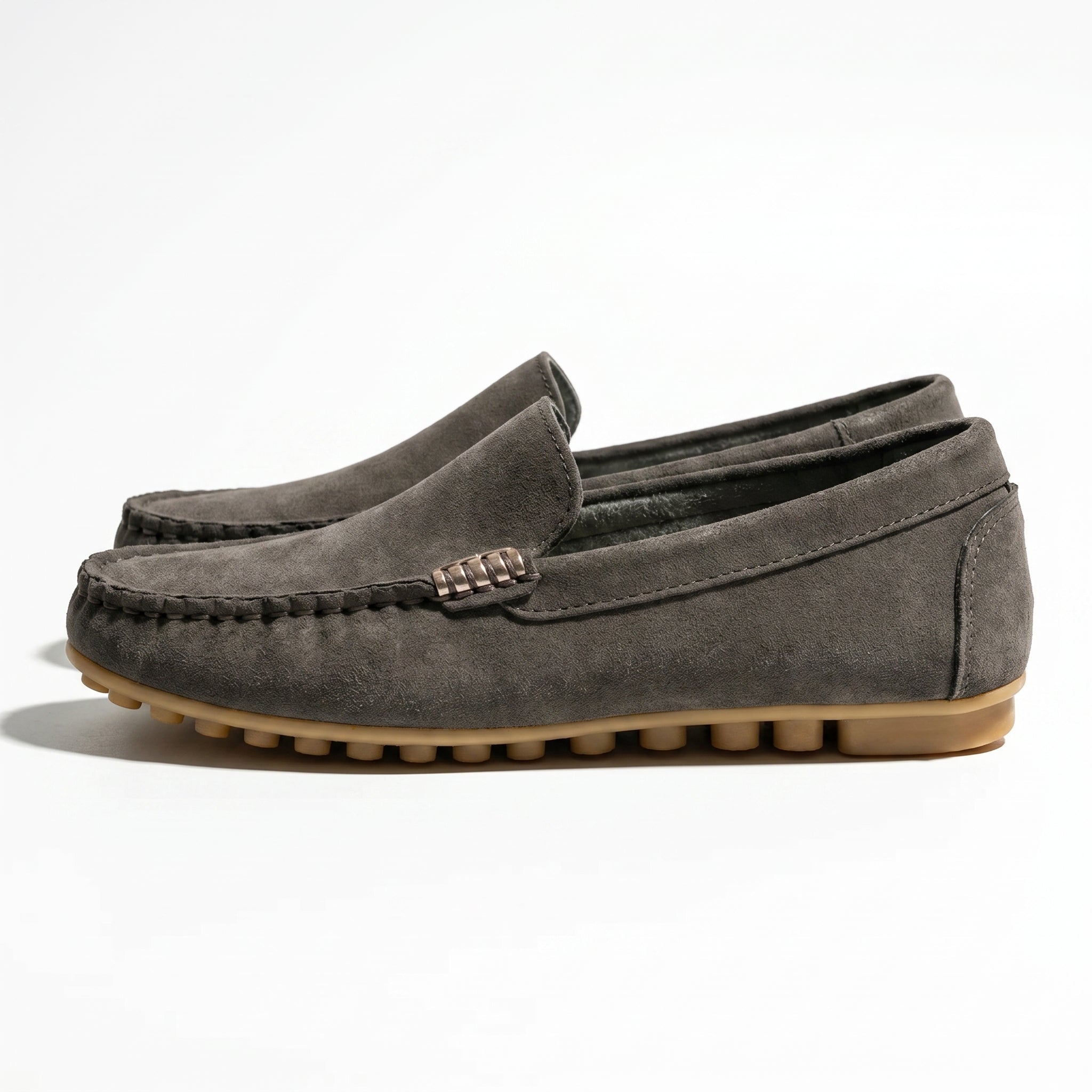 Roselyn - Women's Round Toe Orthopaedic Loafers - Loafers - Brown - Taylor & Bennett