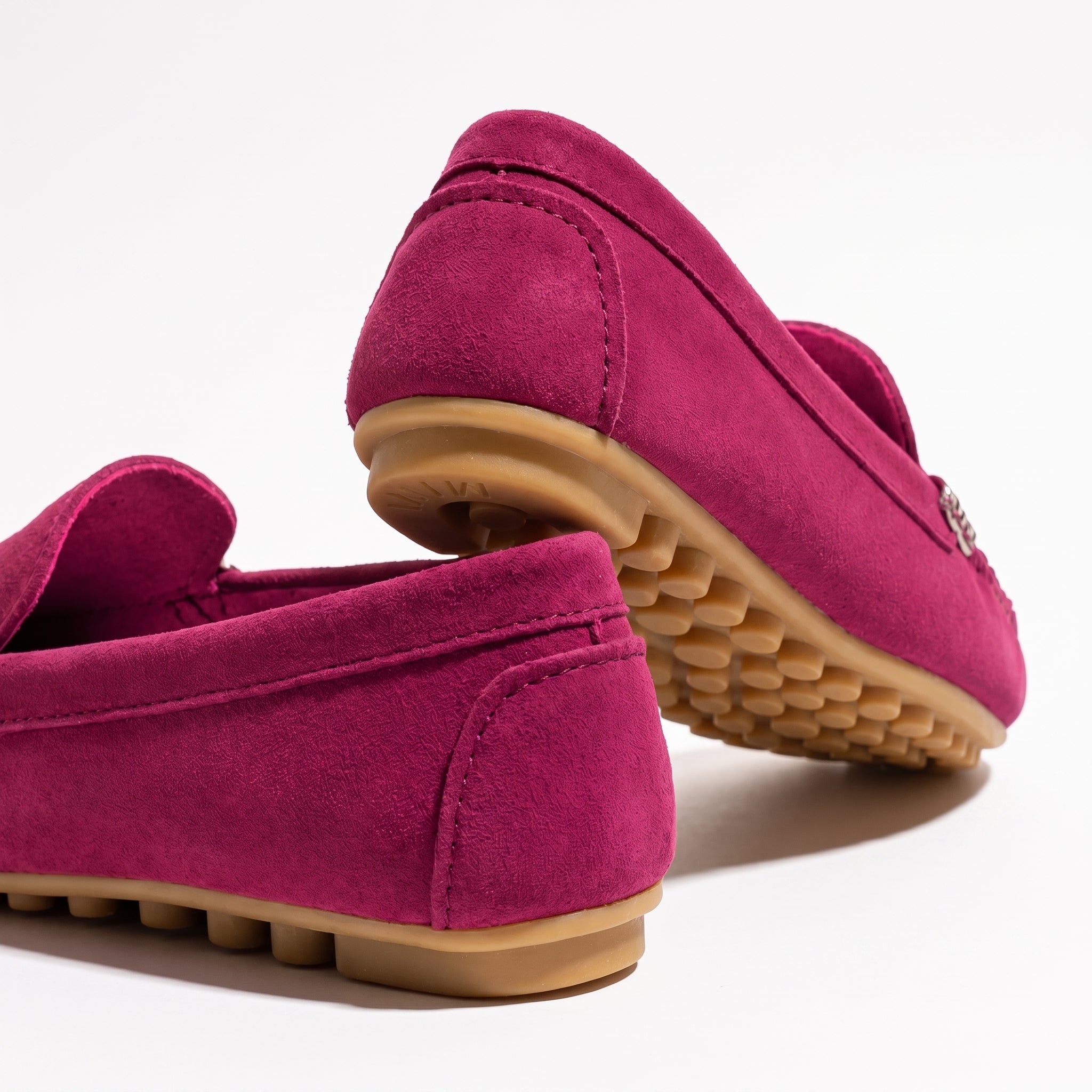 Roselyn - Women's Round Toe Orthopaedic Loafers - Loafers - Rose Red - Taylor & Bennett