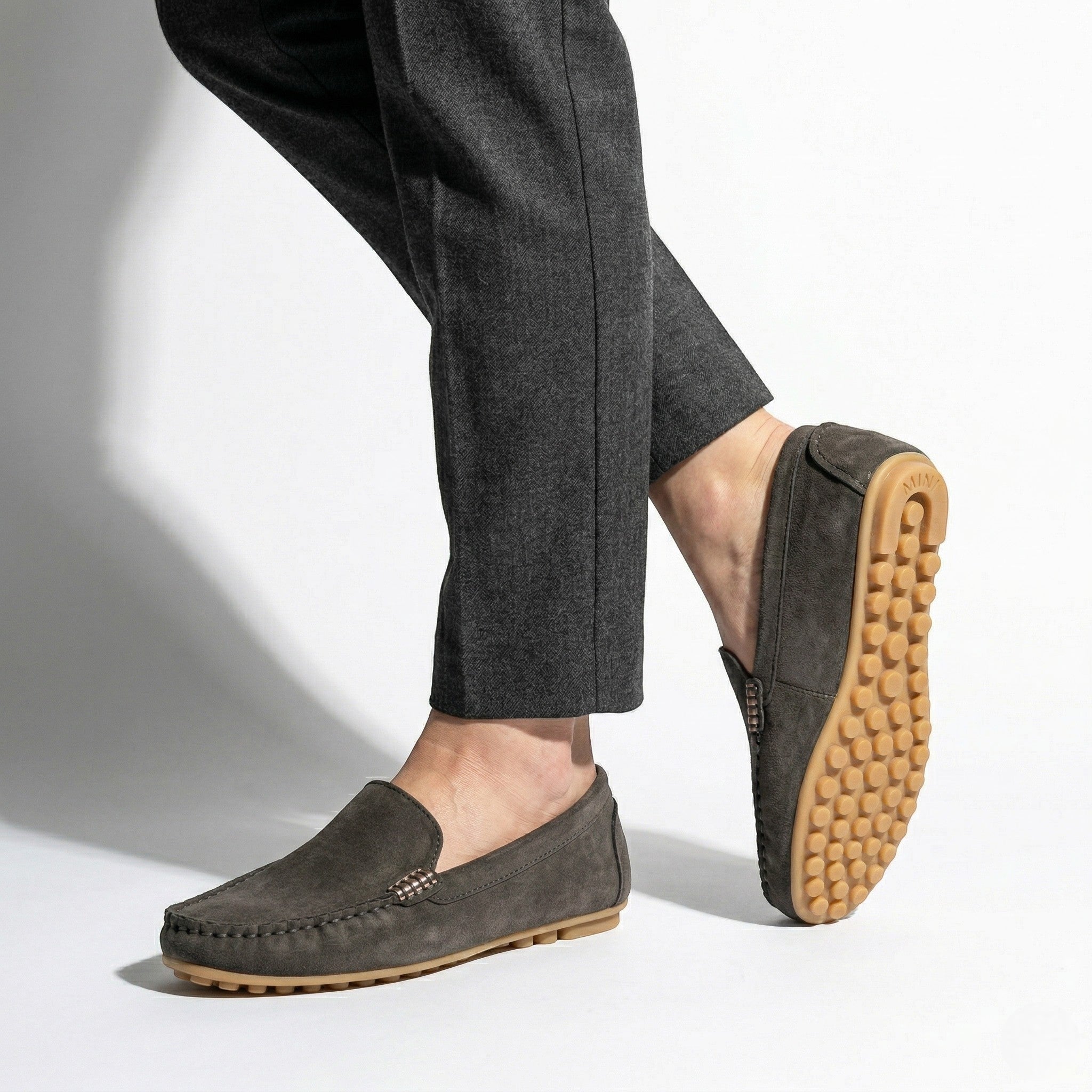 Roselyn - Women's Round Toe Slip - On Loafers - Loafers - Brown - Taylor & Bennett