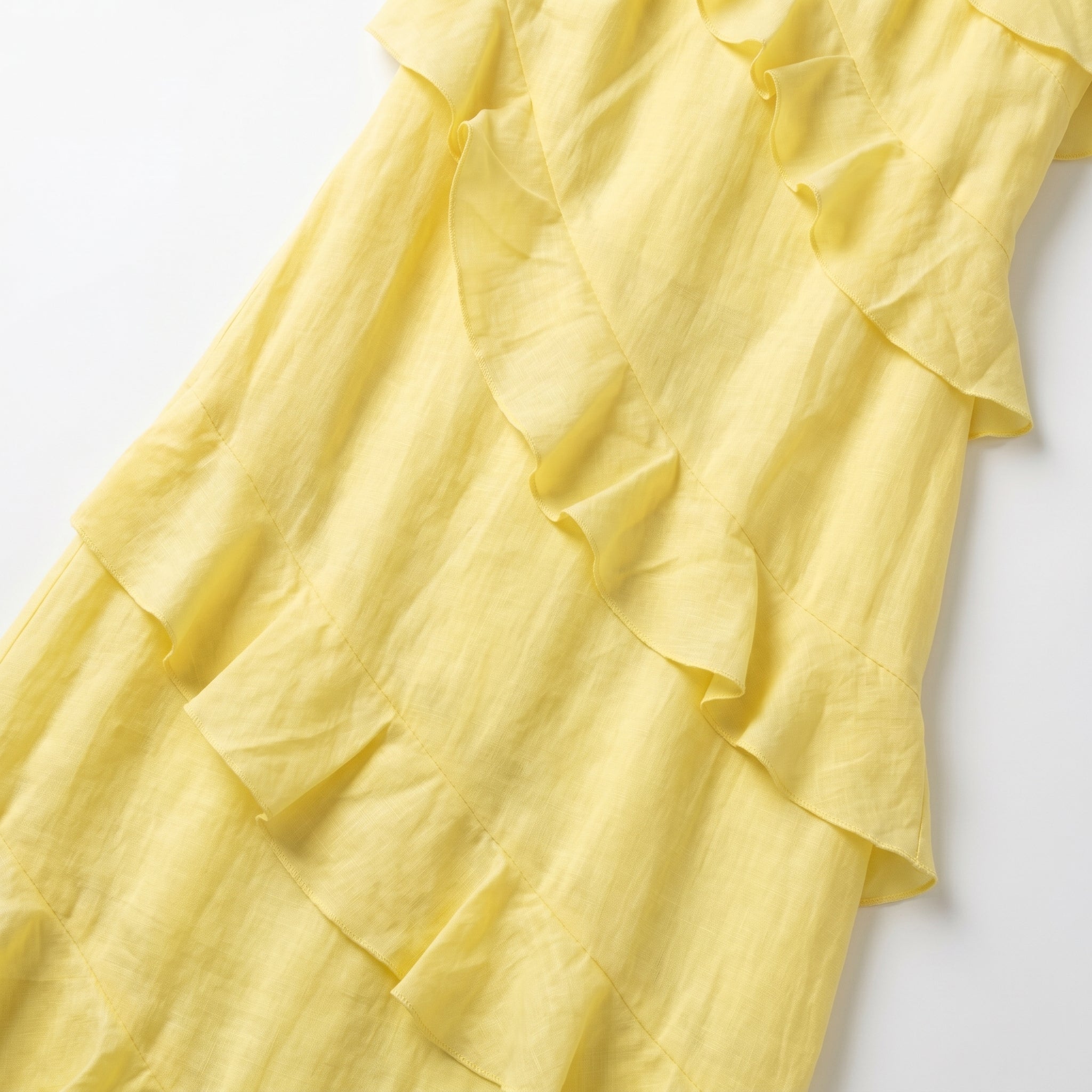 Rosie - Women's Tiered Summer Maxi Dress - Dress - Yellow - Taylor & Bennett