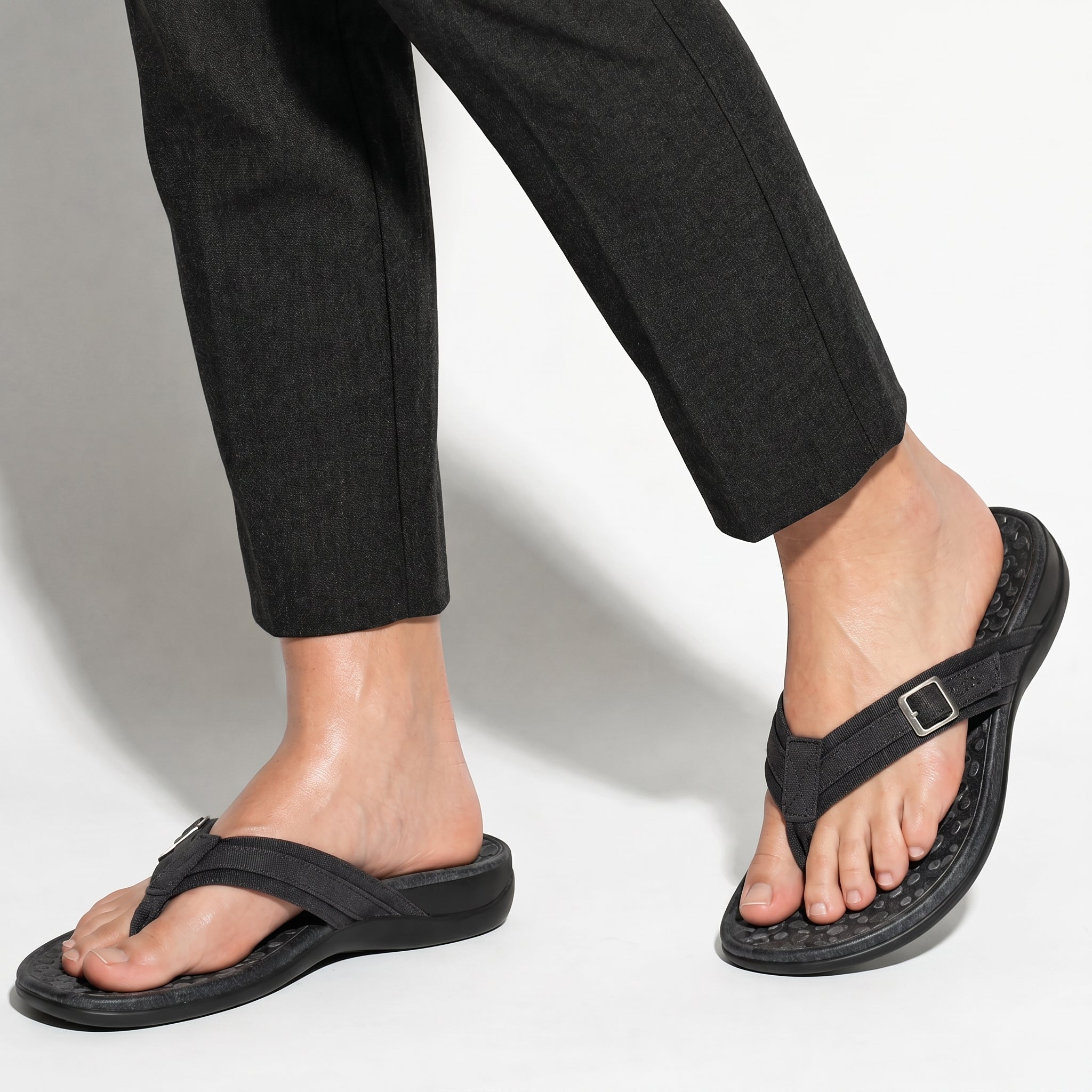 Rossie - Women's Orthopaedic Sandals - Sandal - Black - Taylor & Bennett