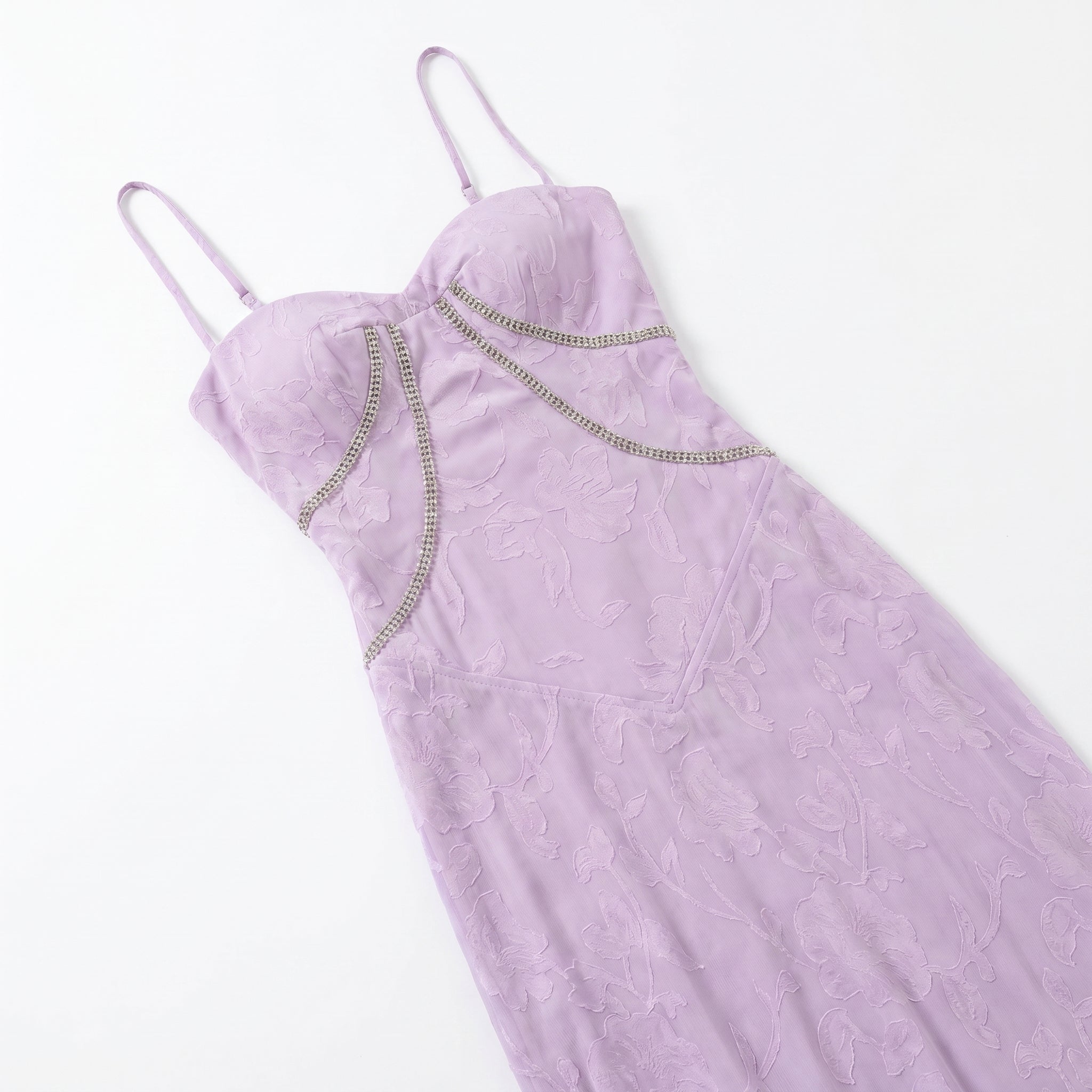 Scarlett - Women's Lace Maxi Dress - Dresses - Purple - Taylor & Bennett