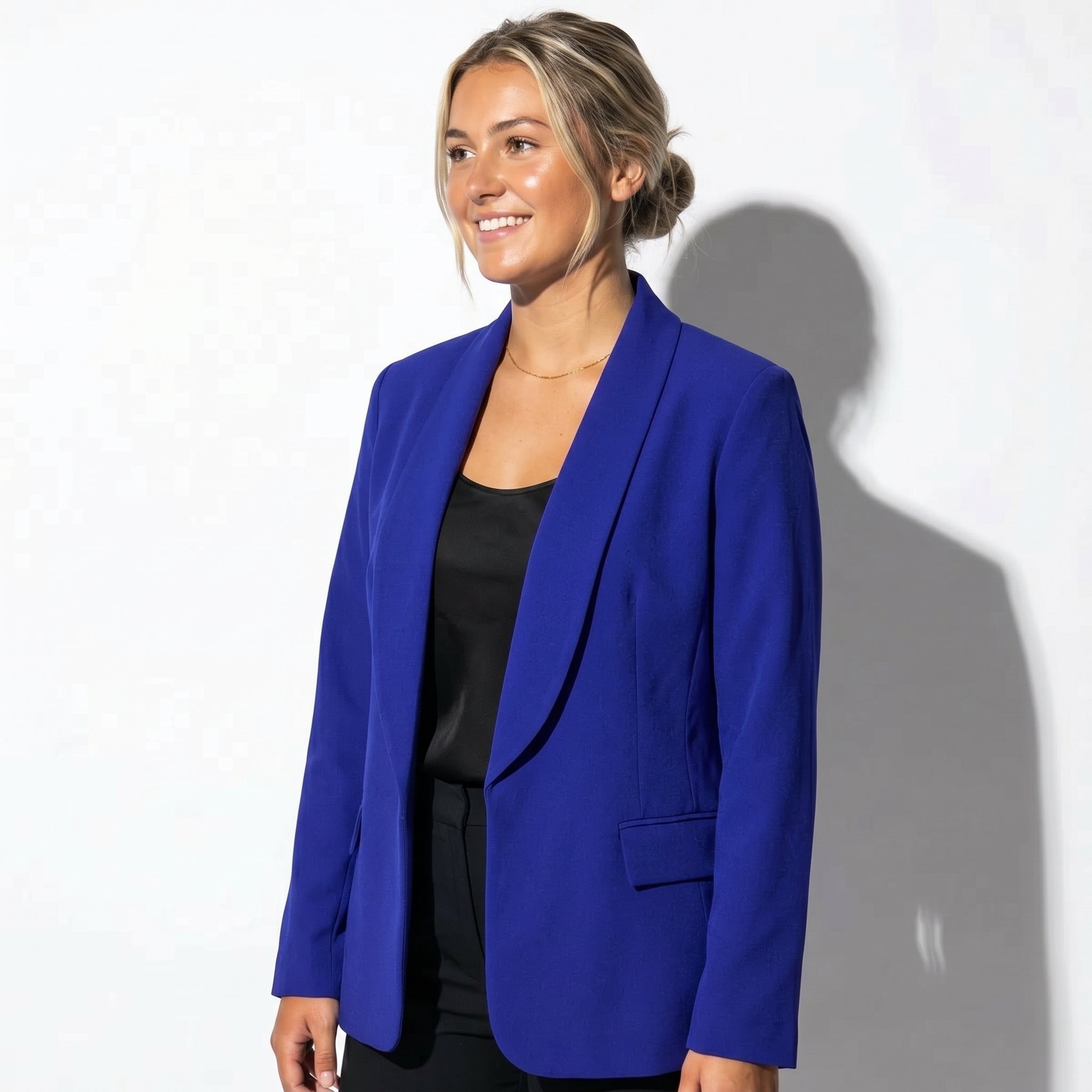 Sophie - Women's Formal Office Blazer - Blazer - Blue - Taylor & Bennett