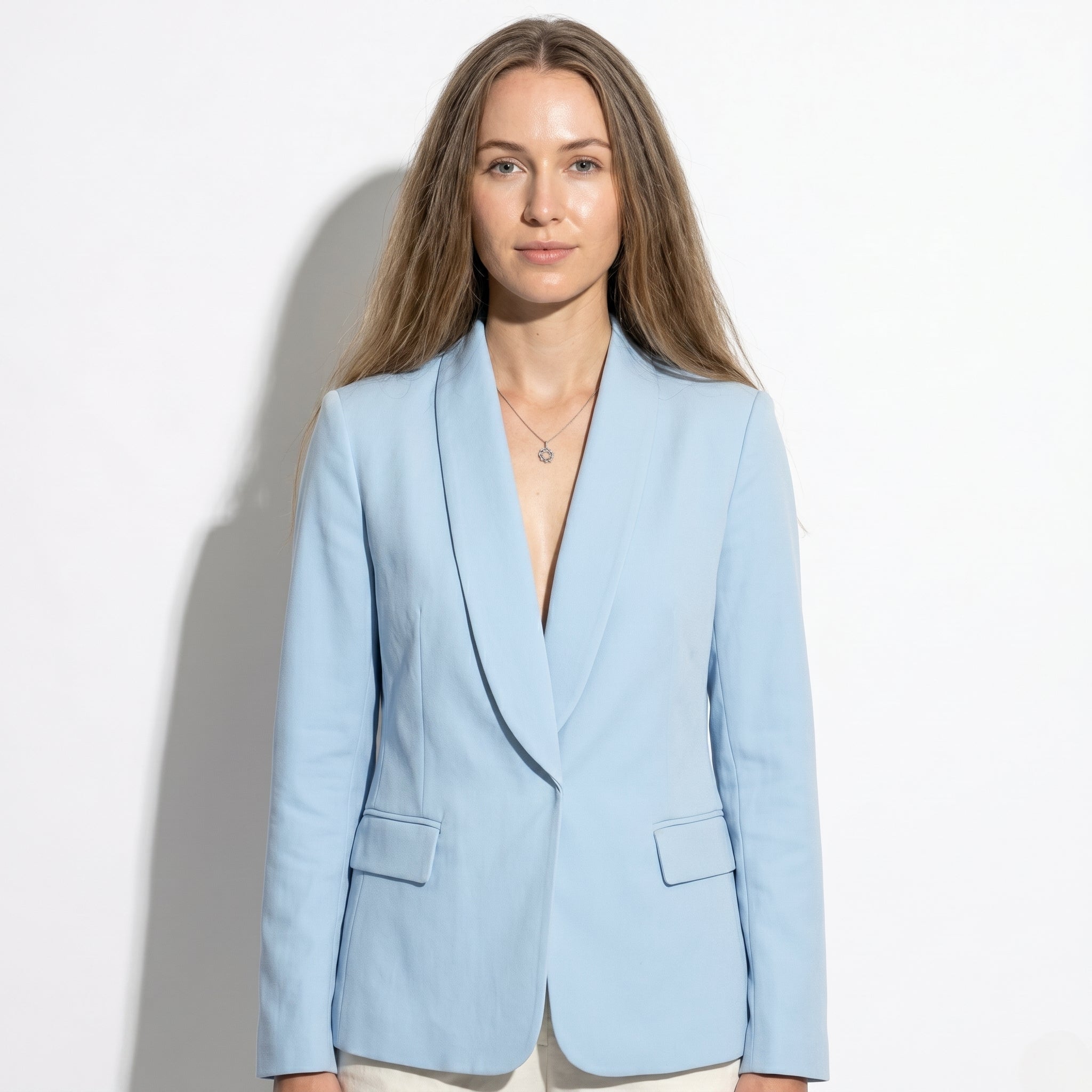 Sophie - Women's Formal Office Blazer - Blazer - Light Blue - Taylor & Bennett