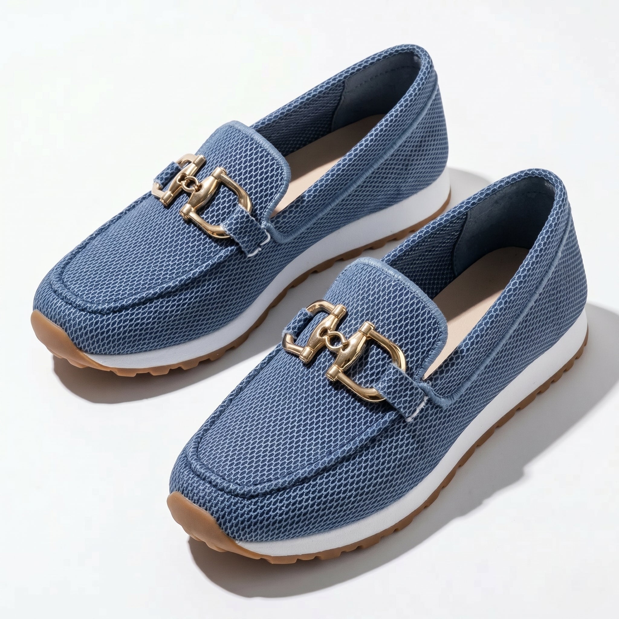 Sophie - Women's Orthopaedic Loafers - Trainers - Blue - Taylor & Bennett