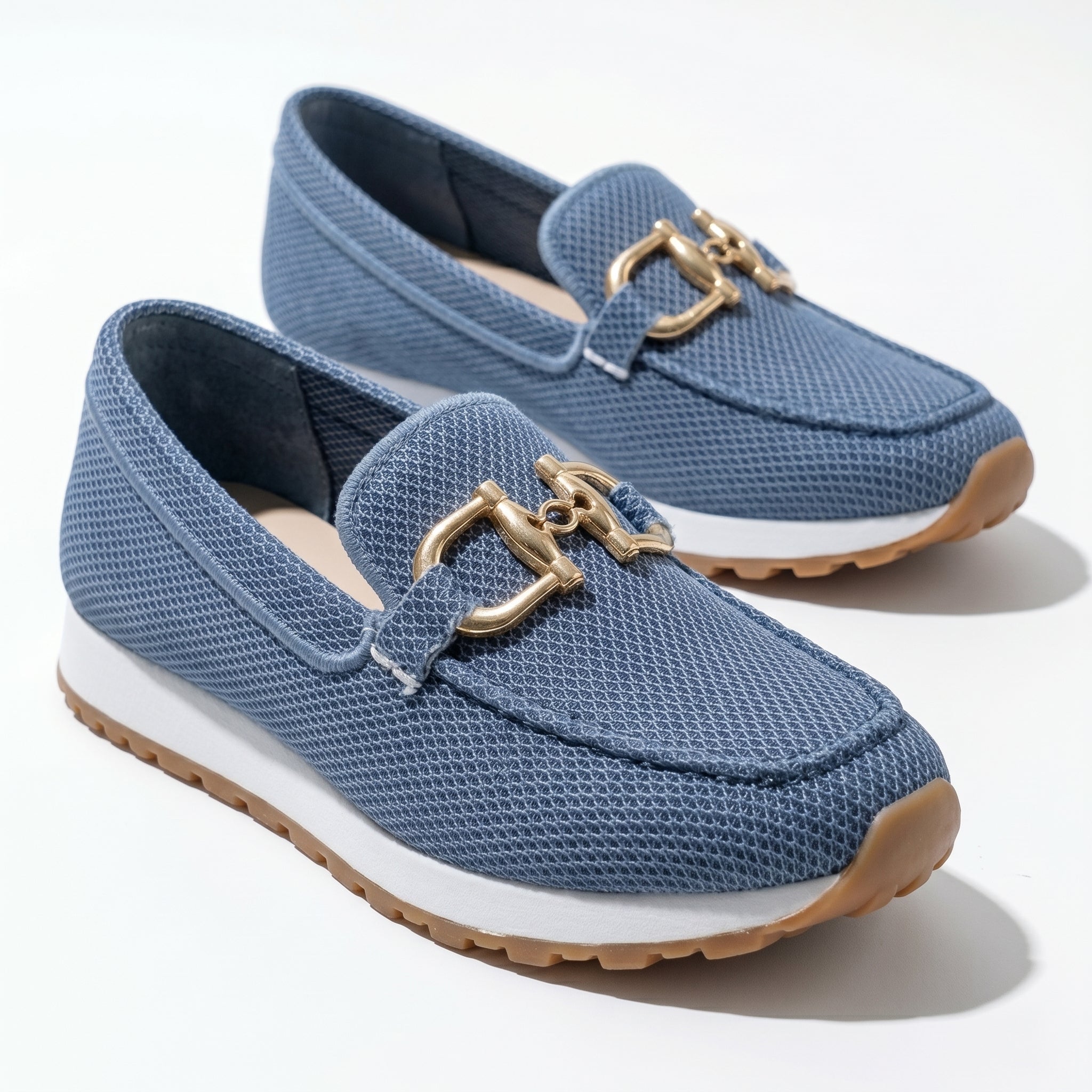 Sophie - Women's Orthopaedic Loafers - Trainers - Blue - Taylor & Bennett