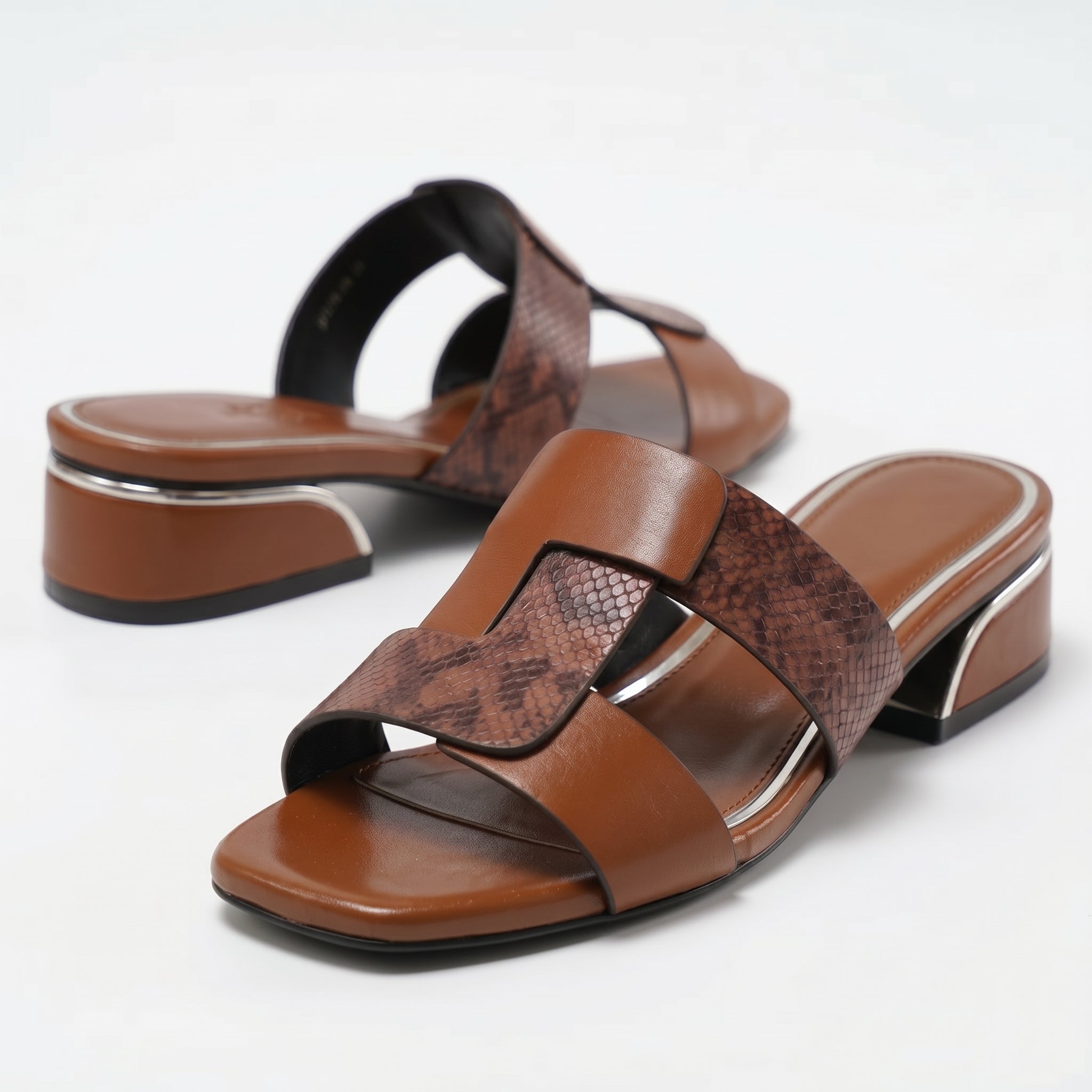 Sophie - Women's Strap Sandals - Sandals & Slides - Brown - Taylor & Bennett