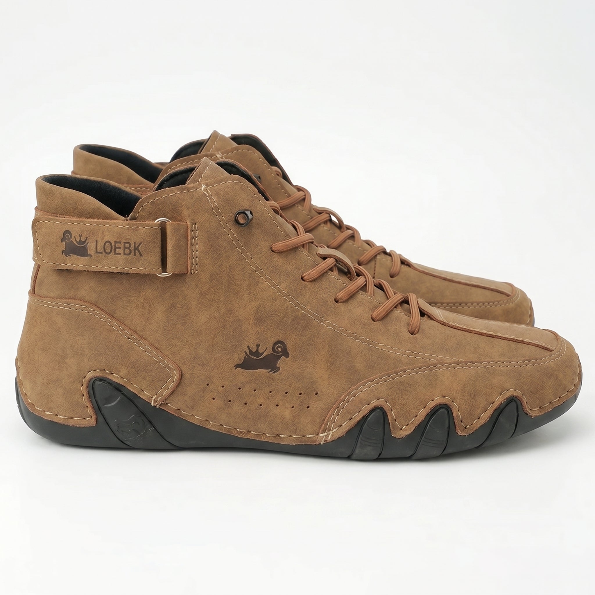 Thomas - Men's Non - Slip Barefoot Shoes - Shoes - Brown - Taylor & Bennett