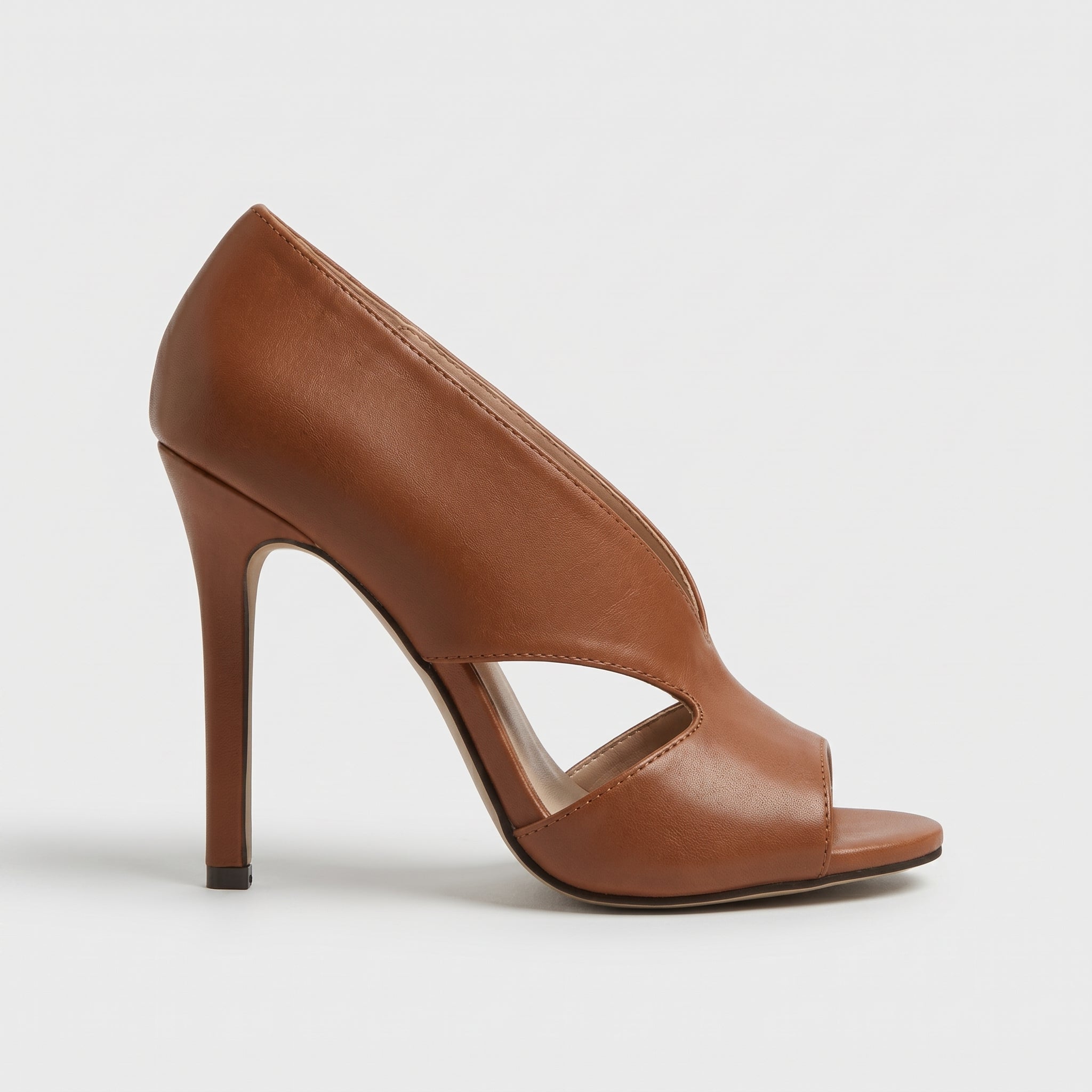 Camille - Women's Peep Toe Stiletto Heel Pumps