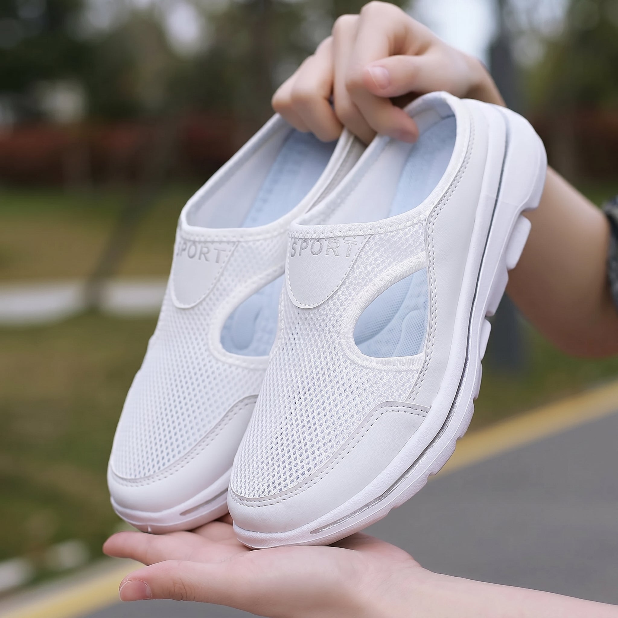 Jordan - Men's Orthopaedic Cut-Out Sport Mules