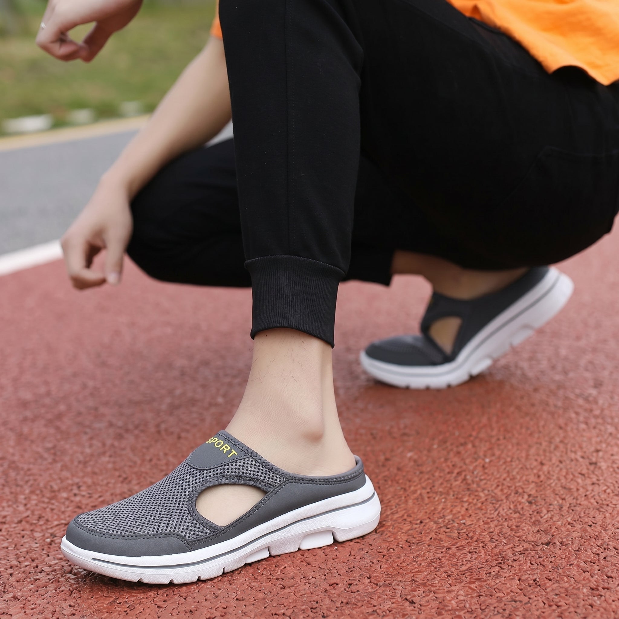 Jordan - Men's Orthopaedic Cut-Out Sport Mules
