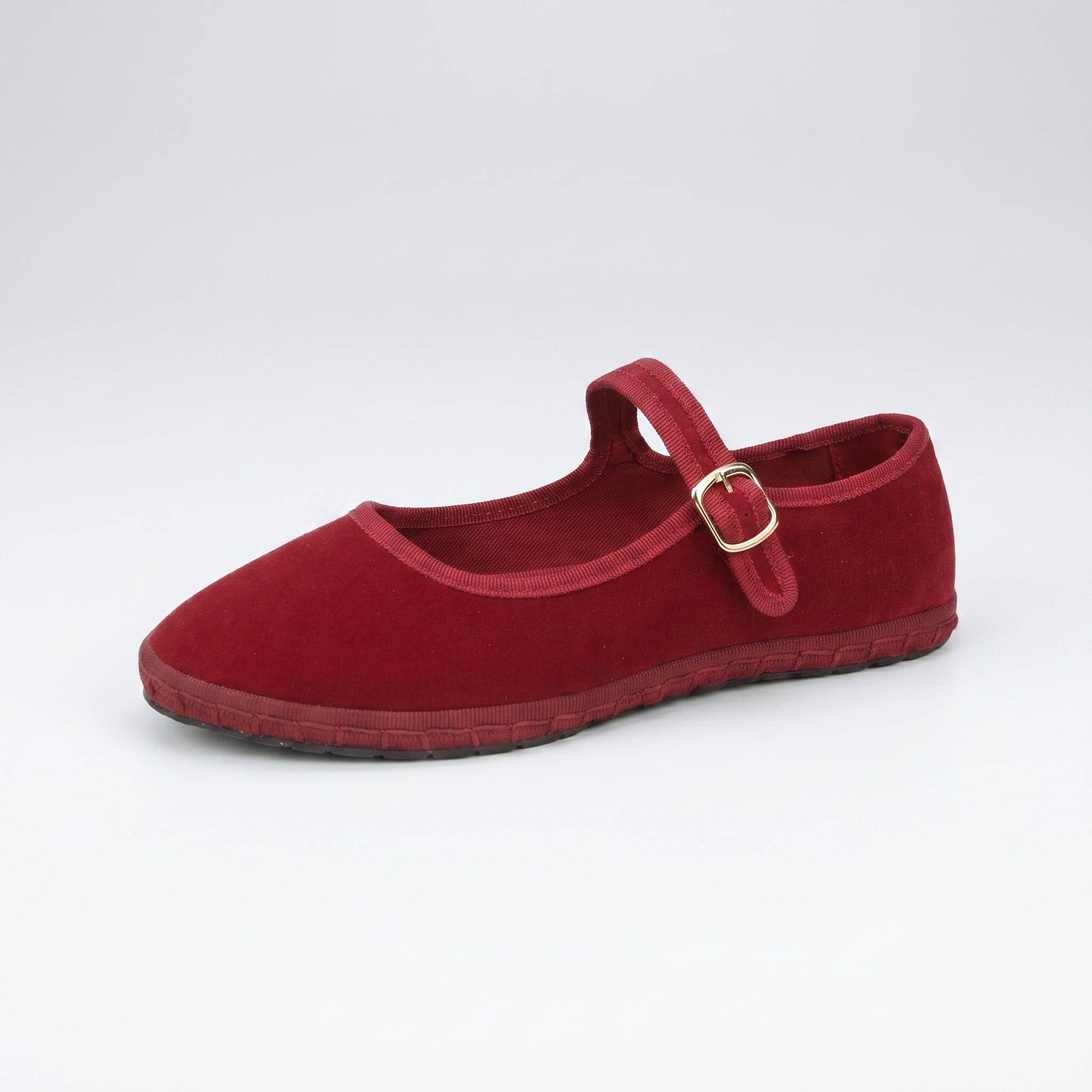 Alice - Women's Mary Jane Ballet Flats with Buckle Strap