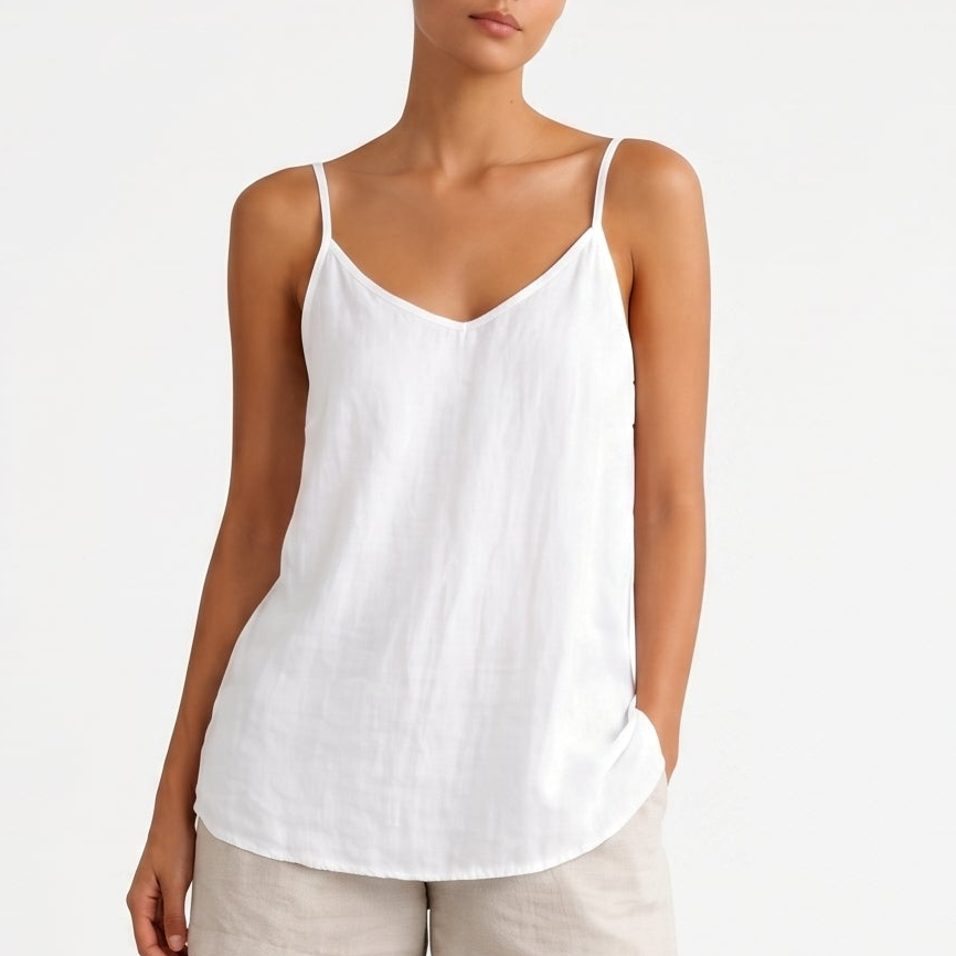 Phoebe - Women's Relaxed Spaghetti Strap Cami Top