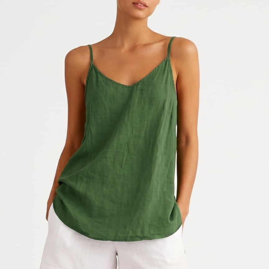 Phoebe - Women's Relaxed Spaghetti Strap Cami Top