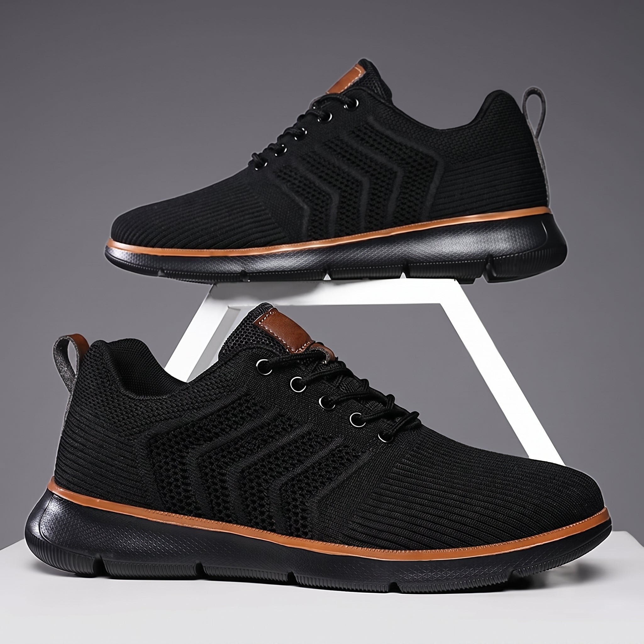 Jonas - Men's Orthopaedic Breathable Low-Top Trainers