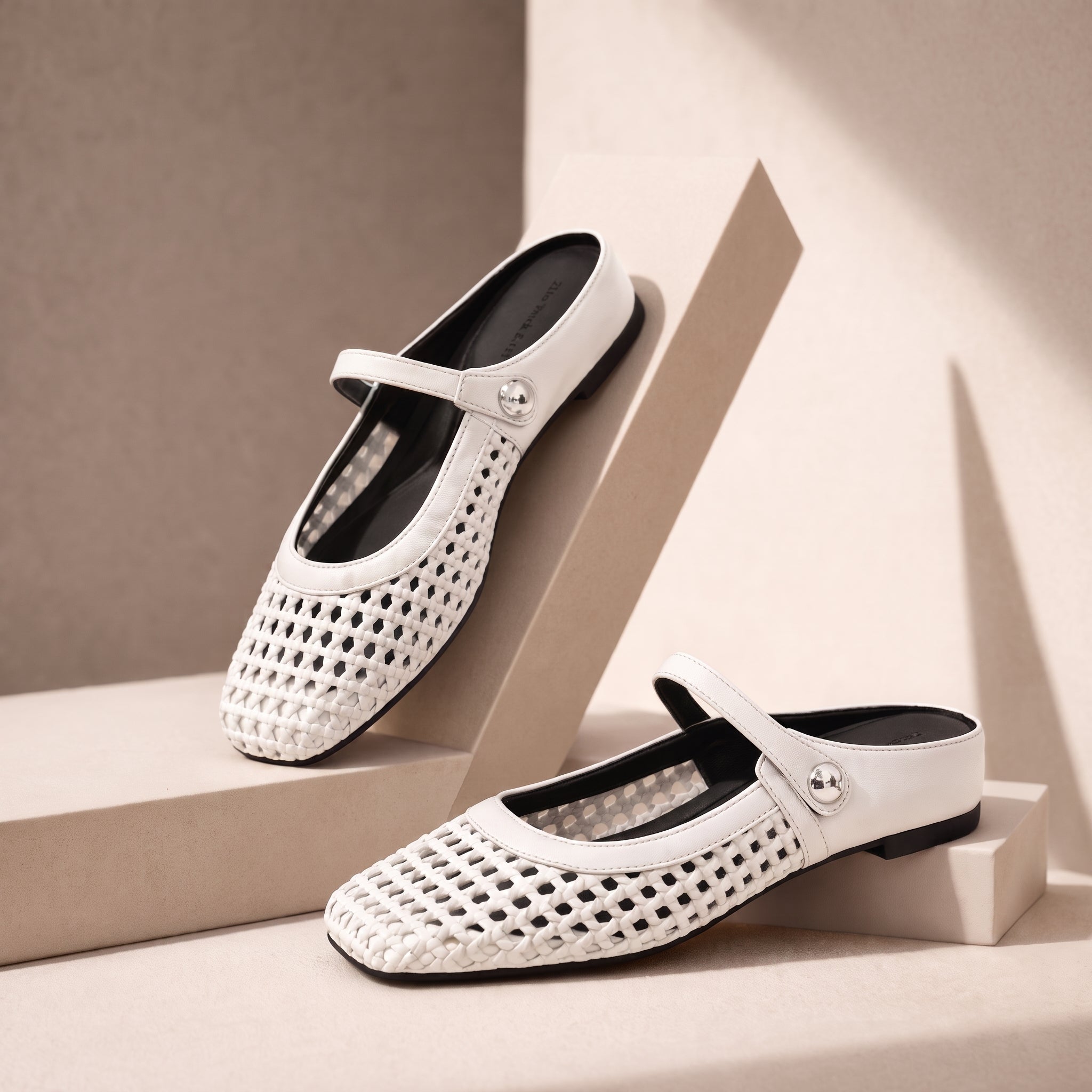 Alice – Women's Orthopaedic Square Toe Flat Mules