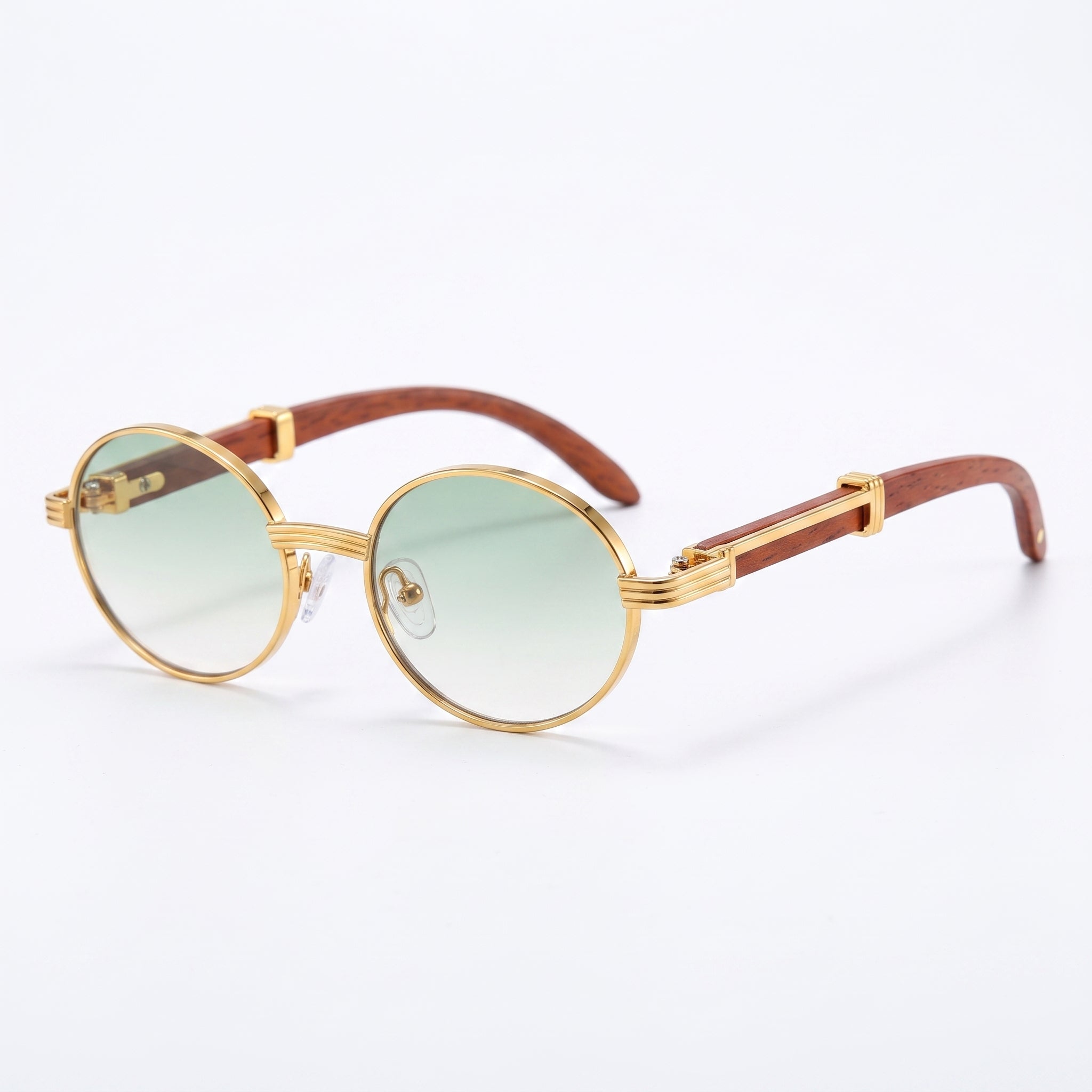 Alex - Unisex Summer Retro Oval Frame Sunglasses
