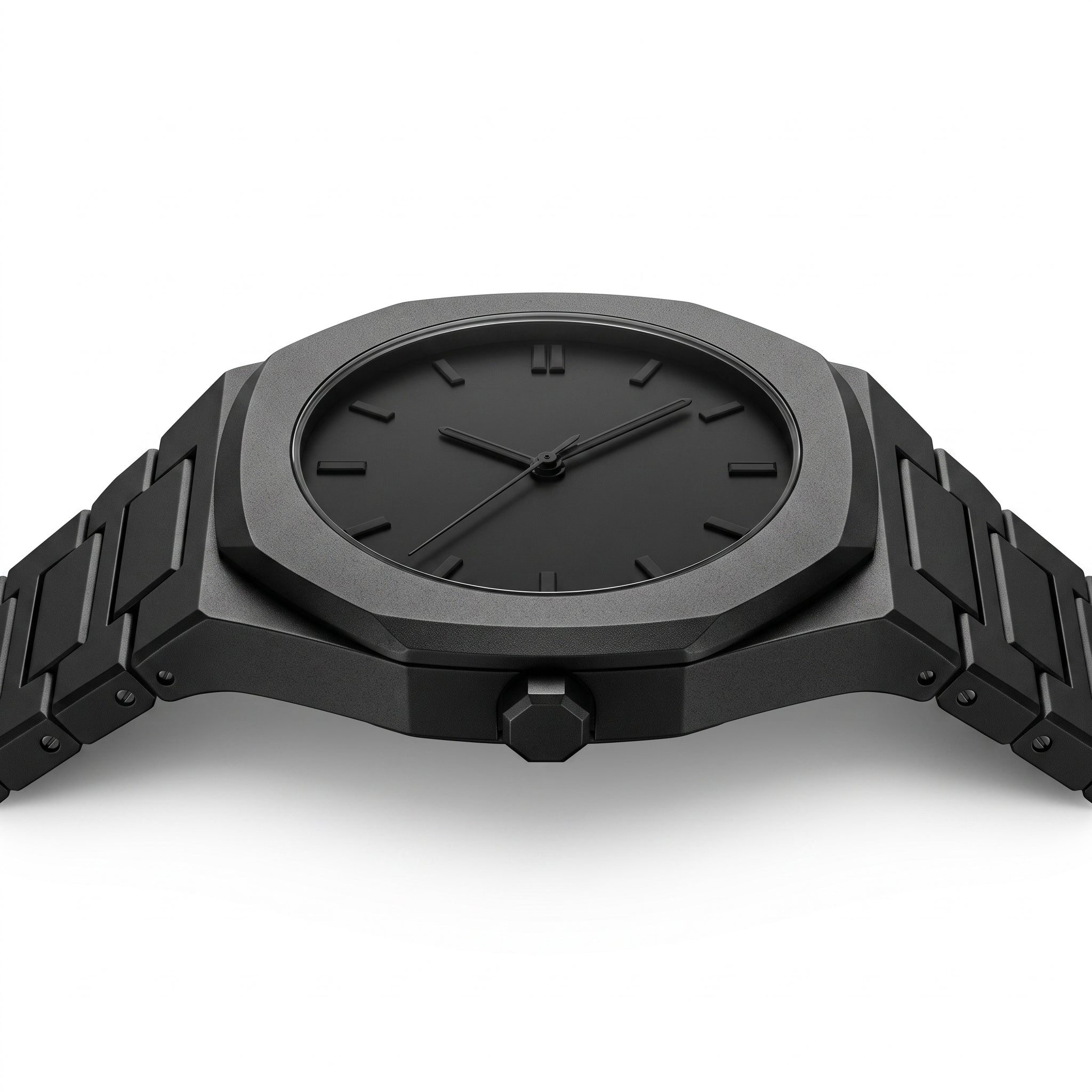 Marcus - Men's Monochrome Octagon Watch
