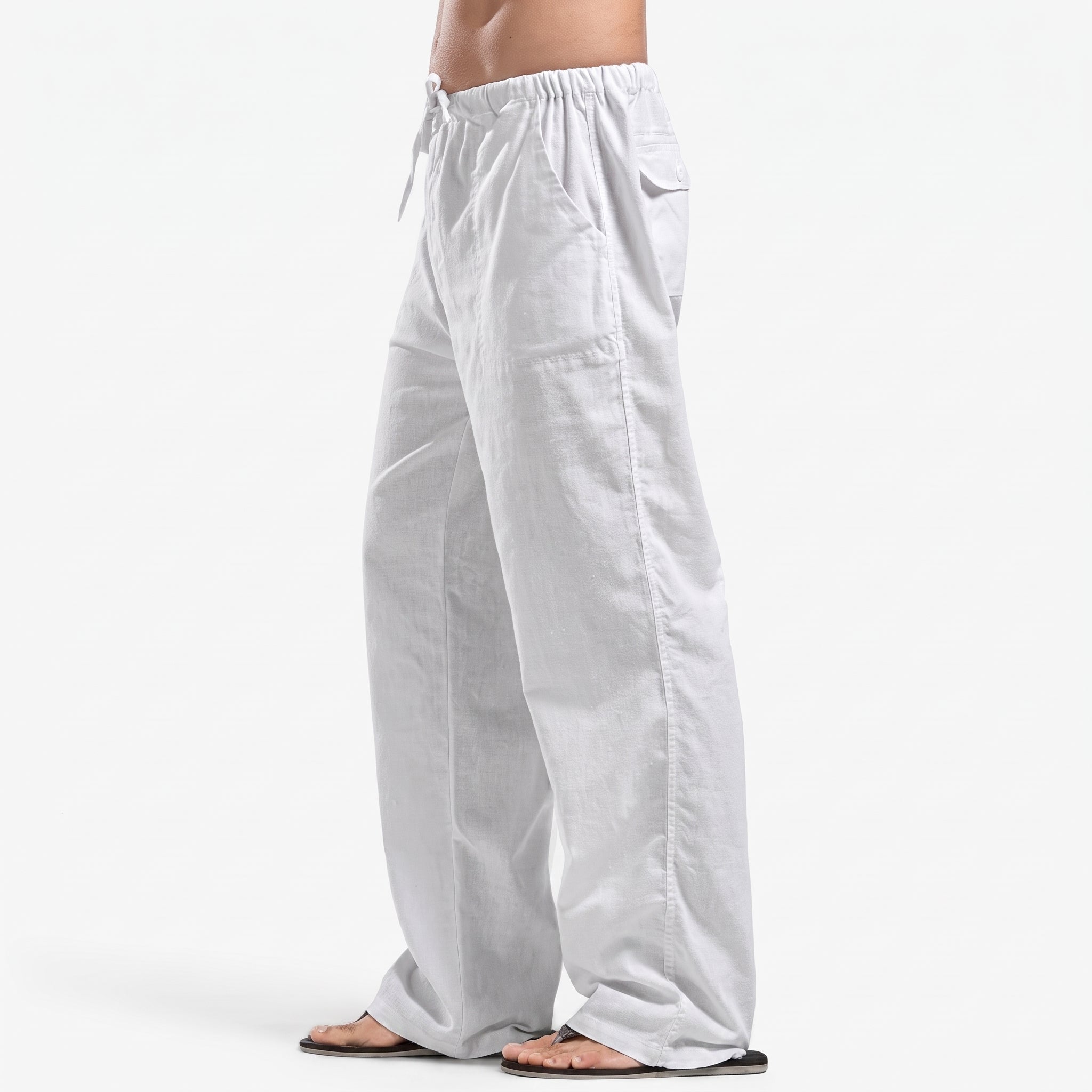 Charlie - Men's Summer Wide Leg Straight Casual Trousers