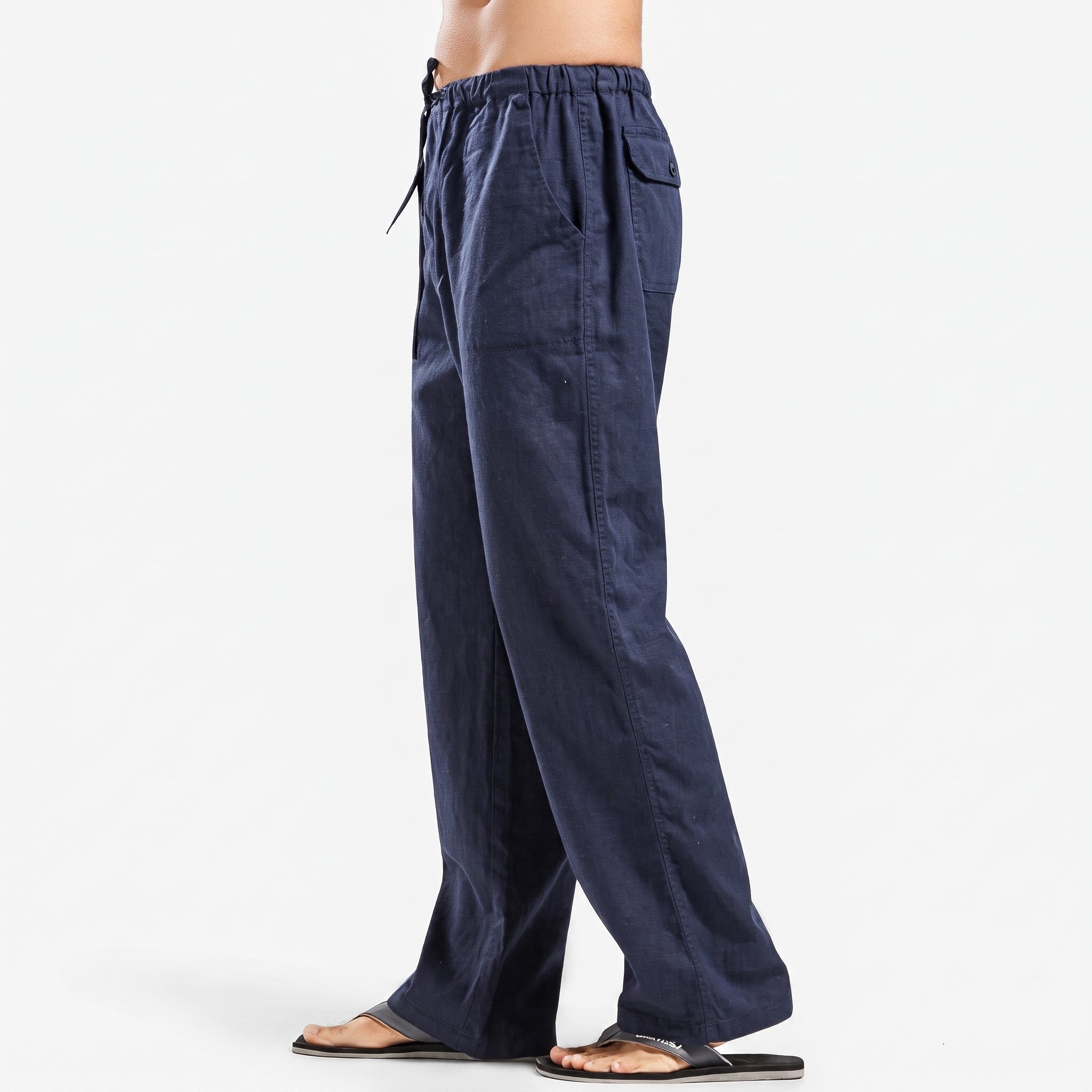Charlie - Men's Summer Wide Leg Straight Casual Trousers