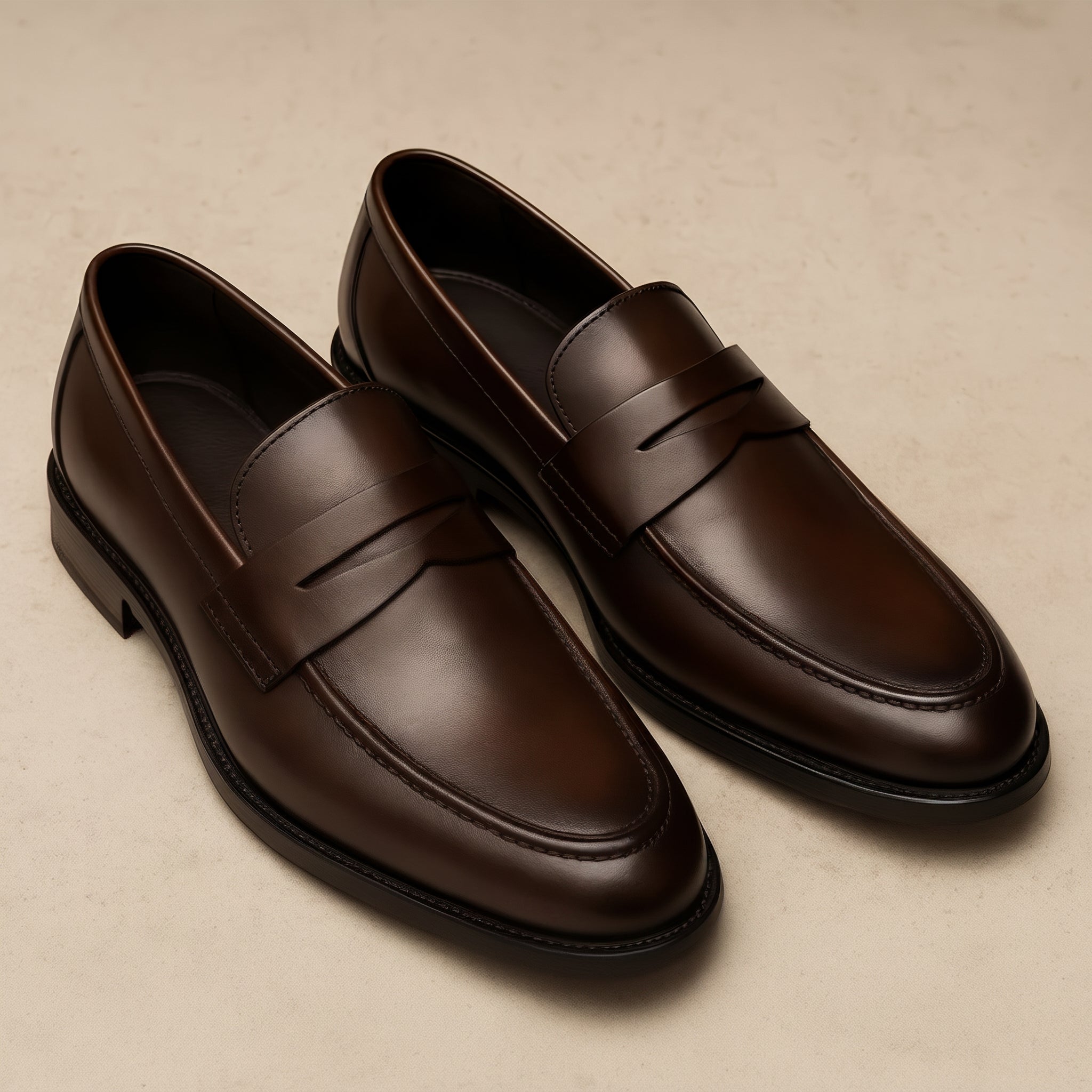 Lukas - Men's Formal Penny Wedding Shoes