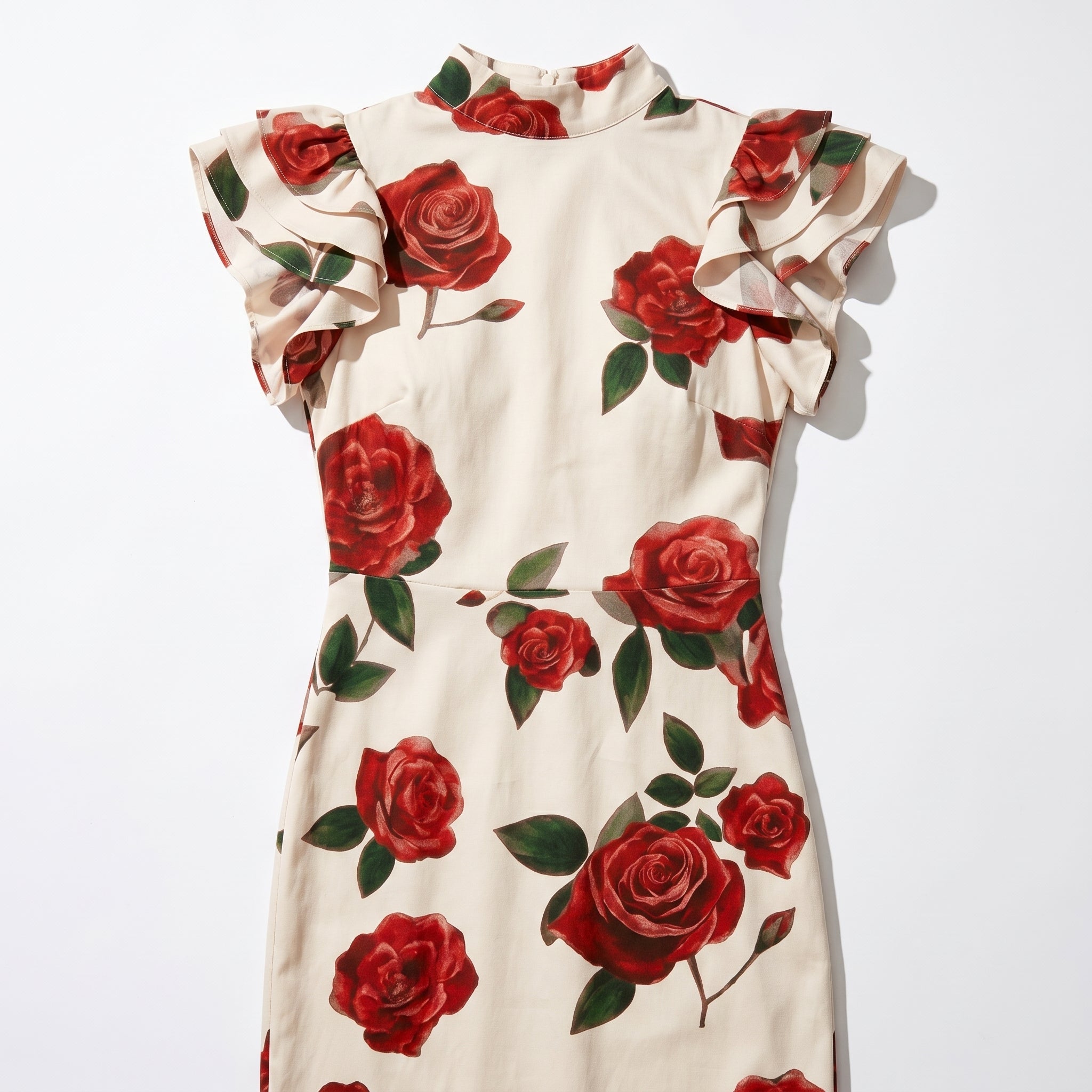 Amelia - Women's Floral Maxi Dress - Dresses - White - Taylor & Bennett