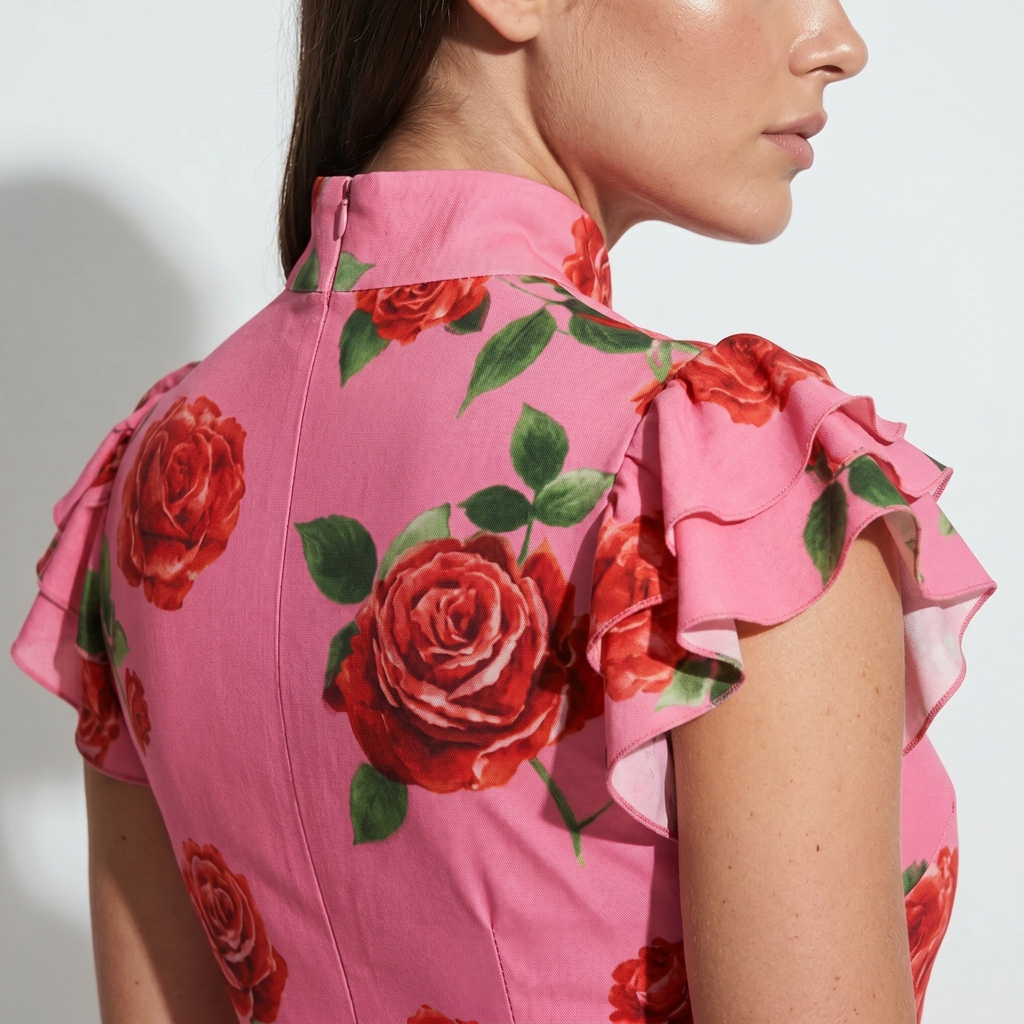 Amelia - Women's Floral Maxi Dress - Dresses - Pink - Taylor & Bennett