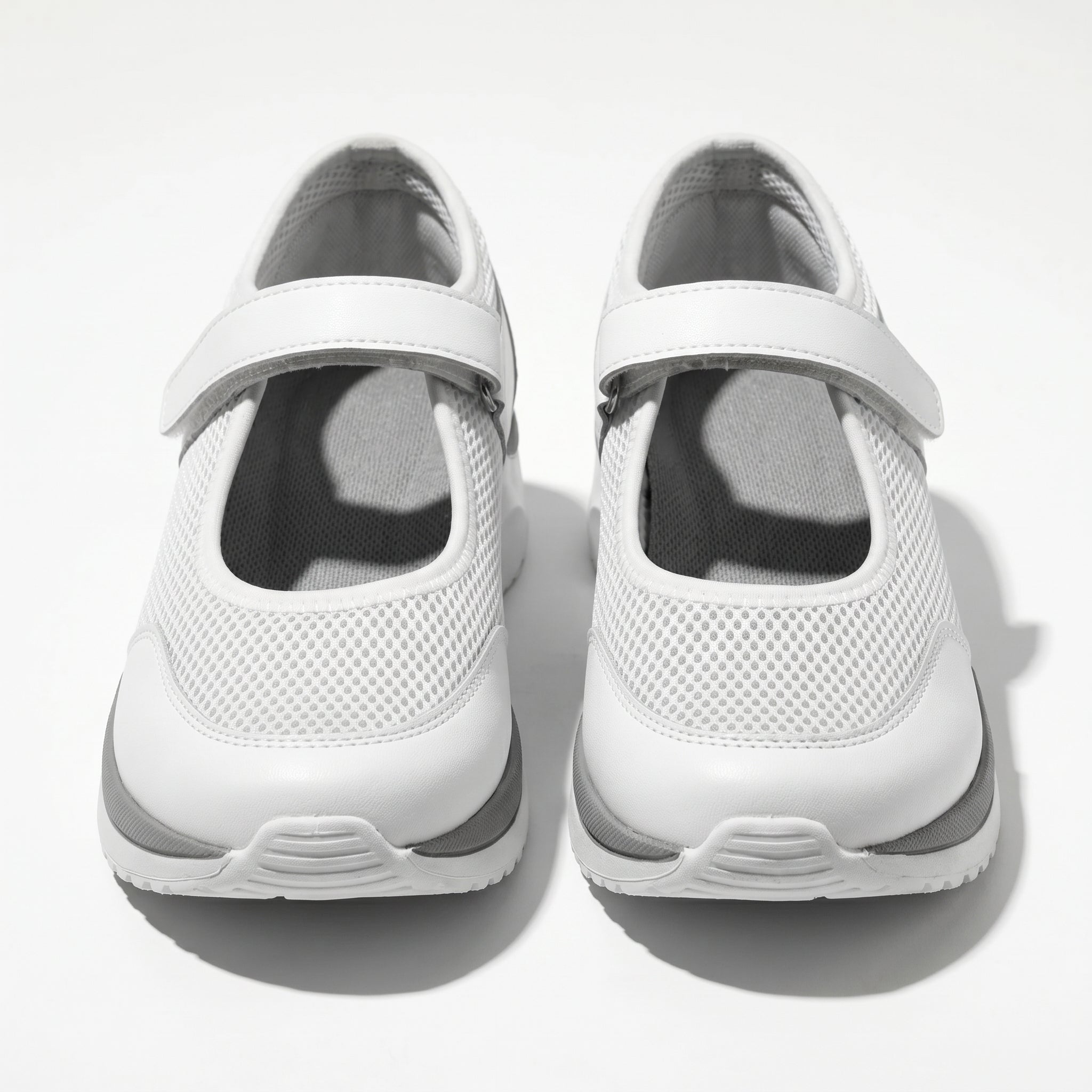 Amelia - Women's Orthopaedic Trainers - Trainers - White - Taylor & Bennett