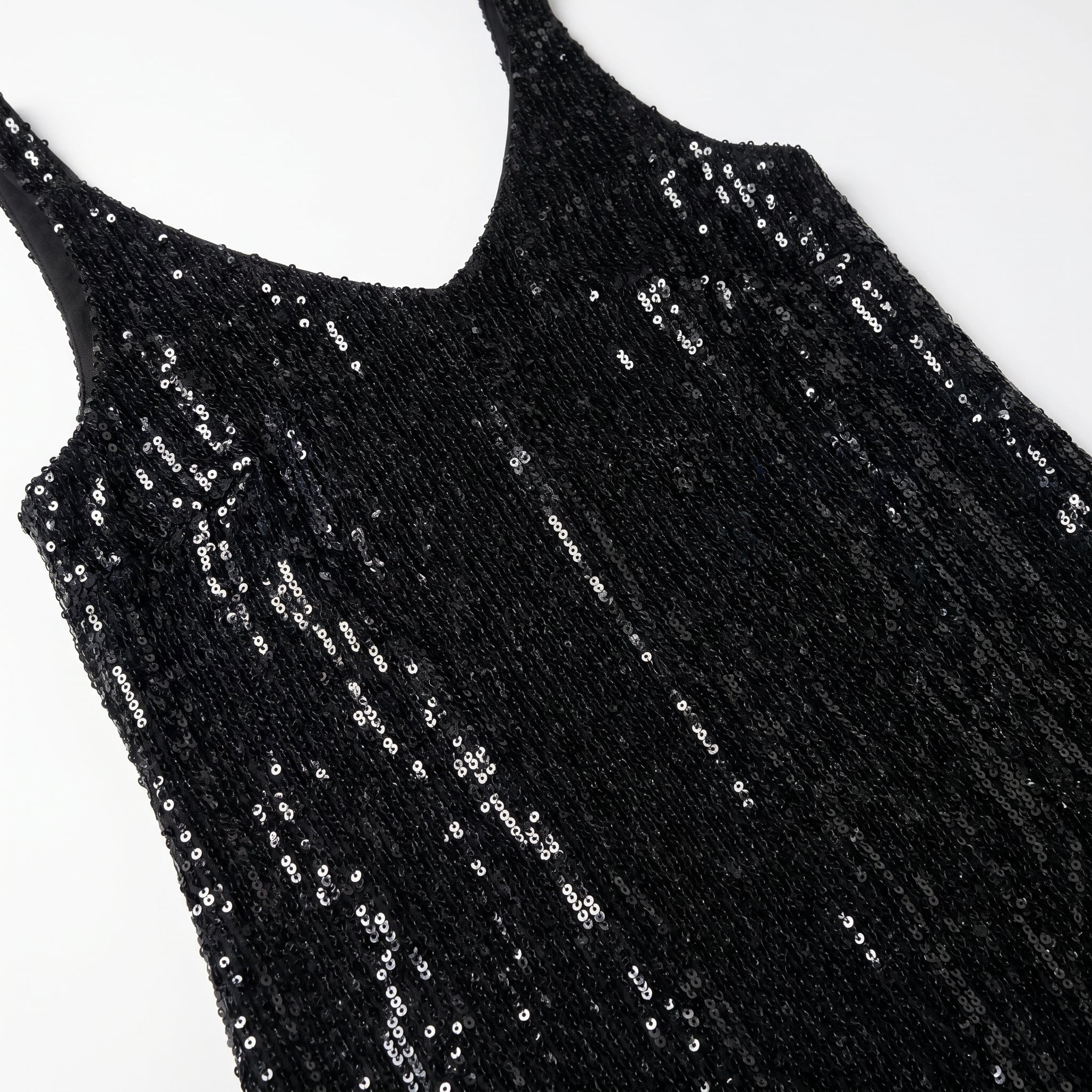 Angel - Women's Party Sequin Mini Dress - Mini Dresses - Black - Taylor & Bennett