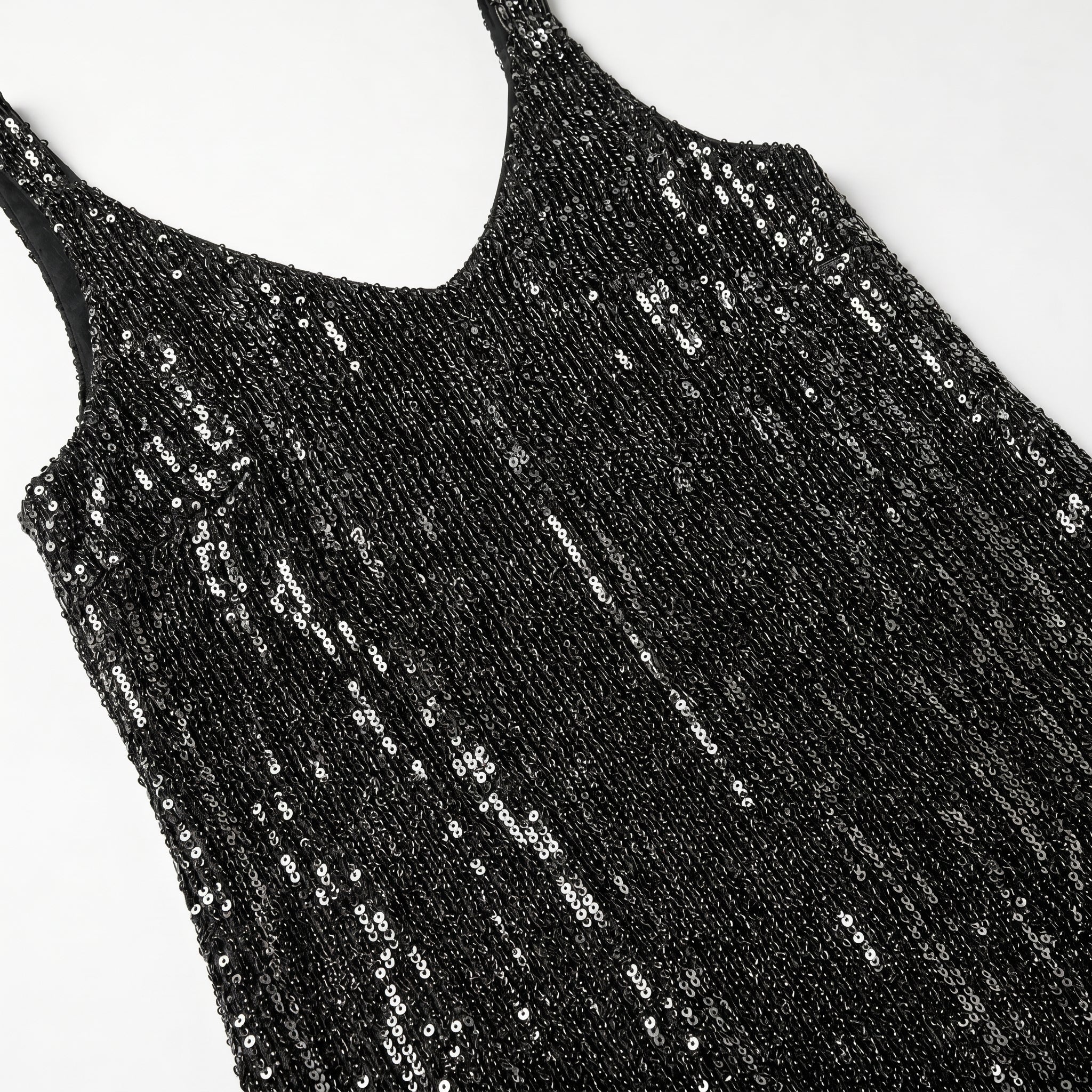 Angel - Women's Party Sequin Mini Dress - Mini Dresses - Black - Taylor & Bennett