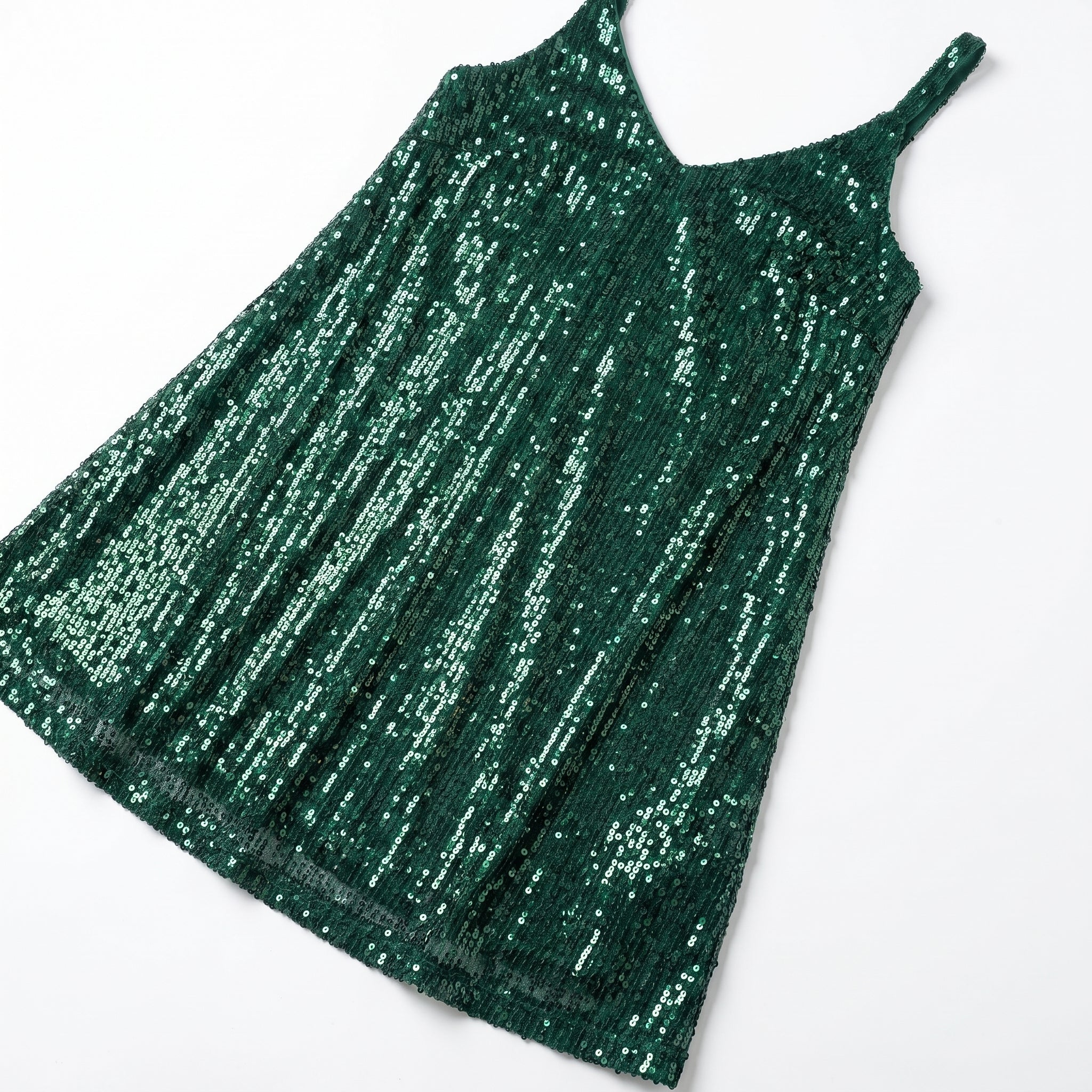 Angel - Women's Party Sequin Mini Dress - Mini Dresses - Green - Taylor & Bennett
