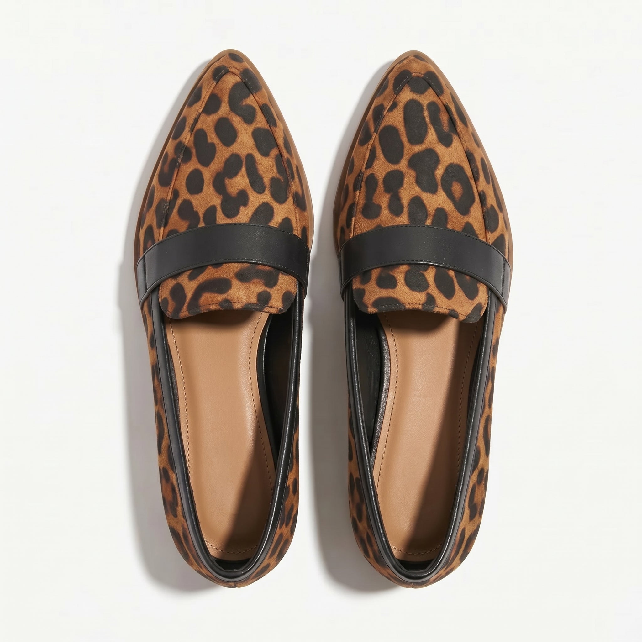 Charlotte - Women's Slip - on Loafers with Contoured Insole - Loafers - Orange - Taylor & Bennett