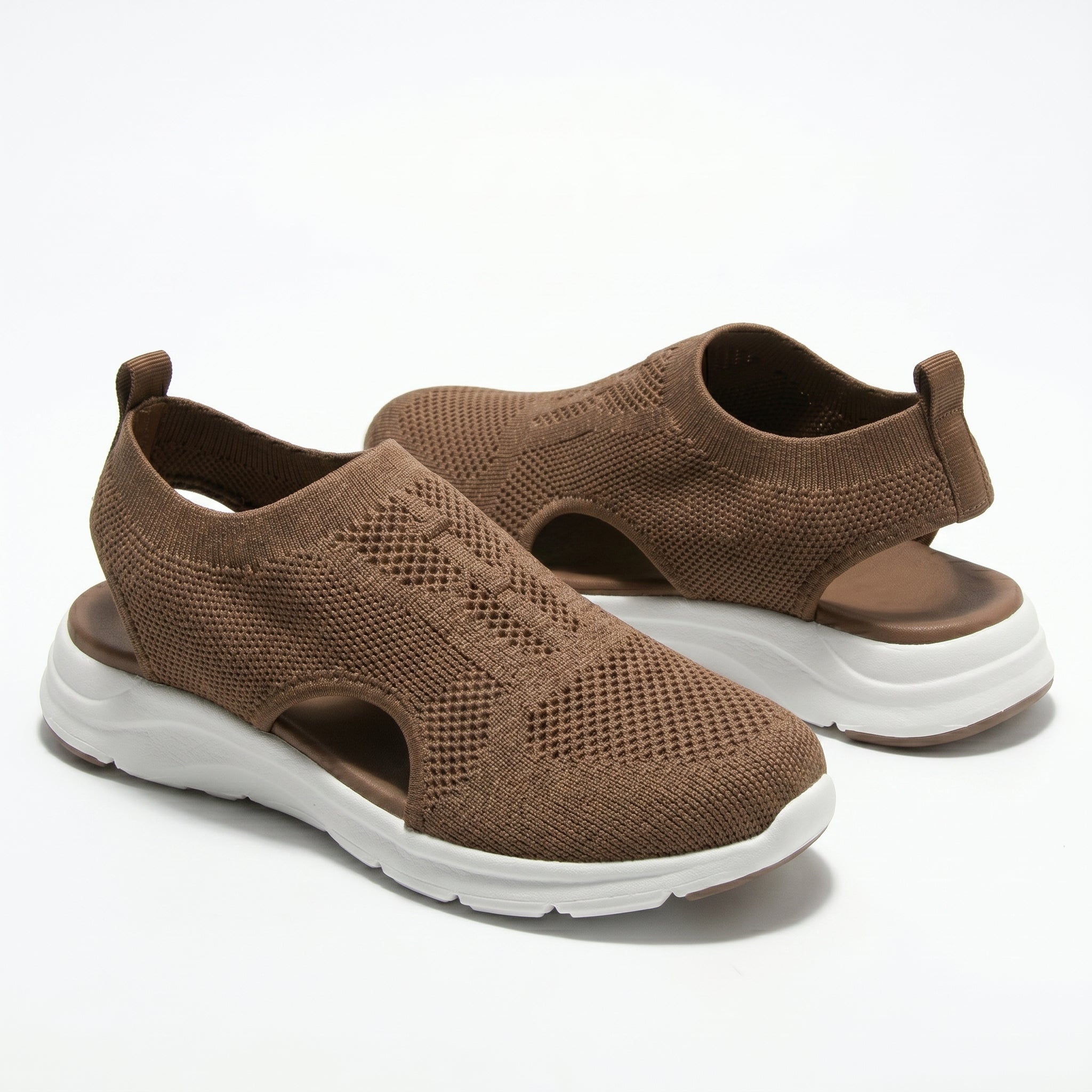 Chloe - Women's Orthopaedic Breathable Sandals - Sandal - Brown - Taylor & Bennett