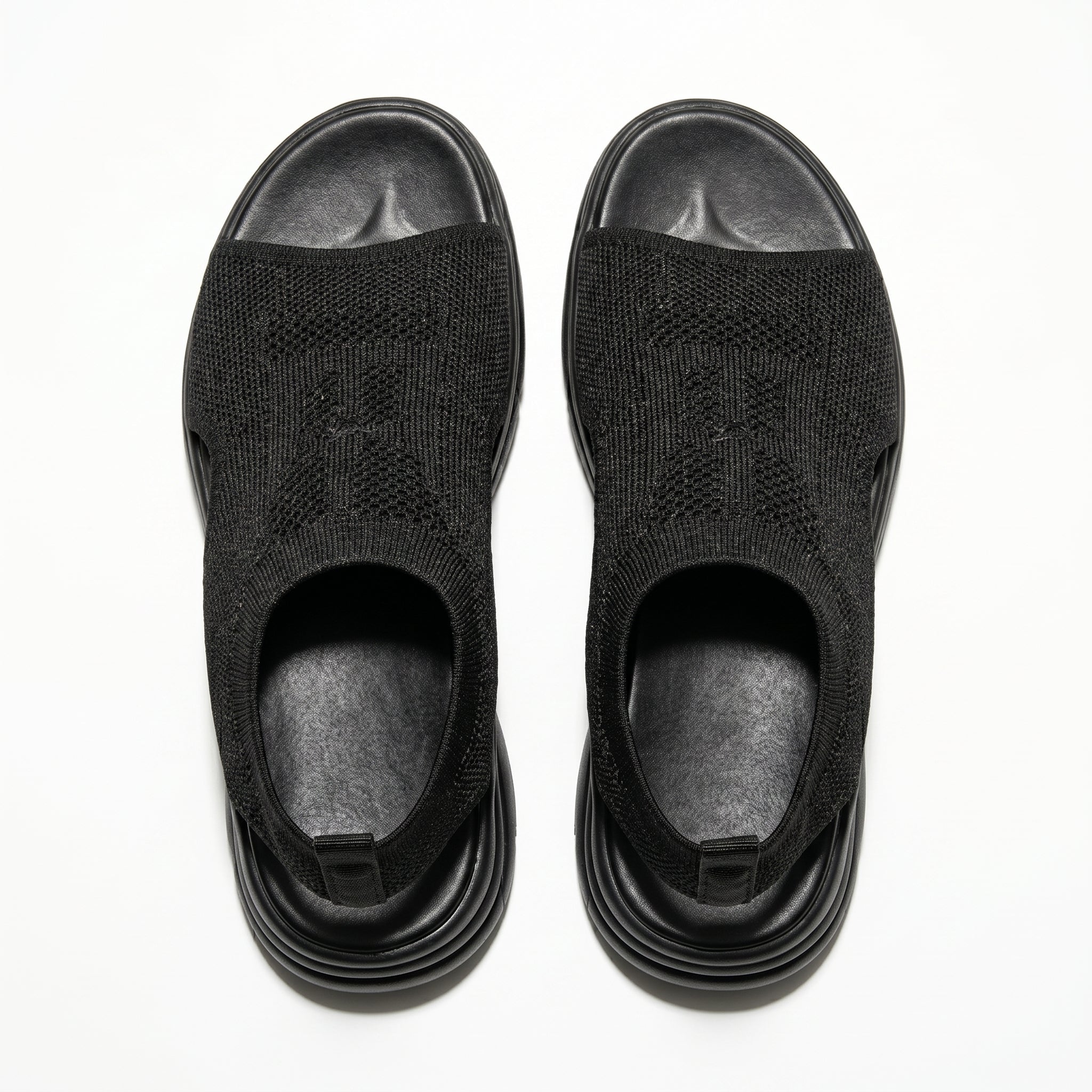 Chloe - Women's Orthopaedic Breathable Sandals - Sandal - Black - Taylor & Bennett