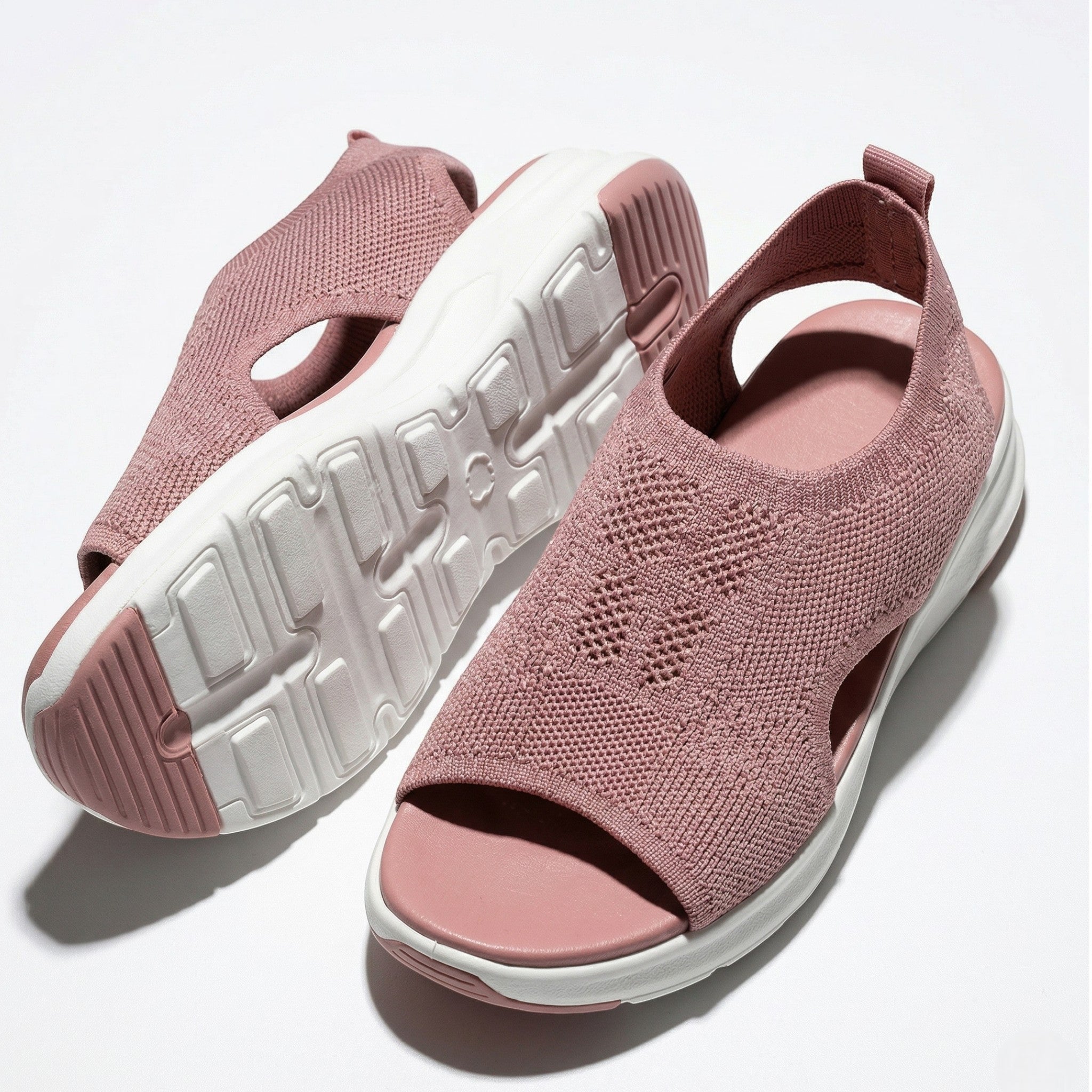 Chloe - Women's Orthopaedic Breathable Sandals - Sandal - Pink - Taylor & Bennett