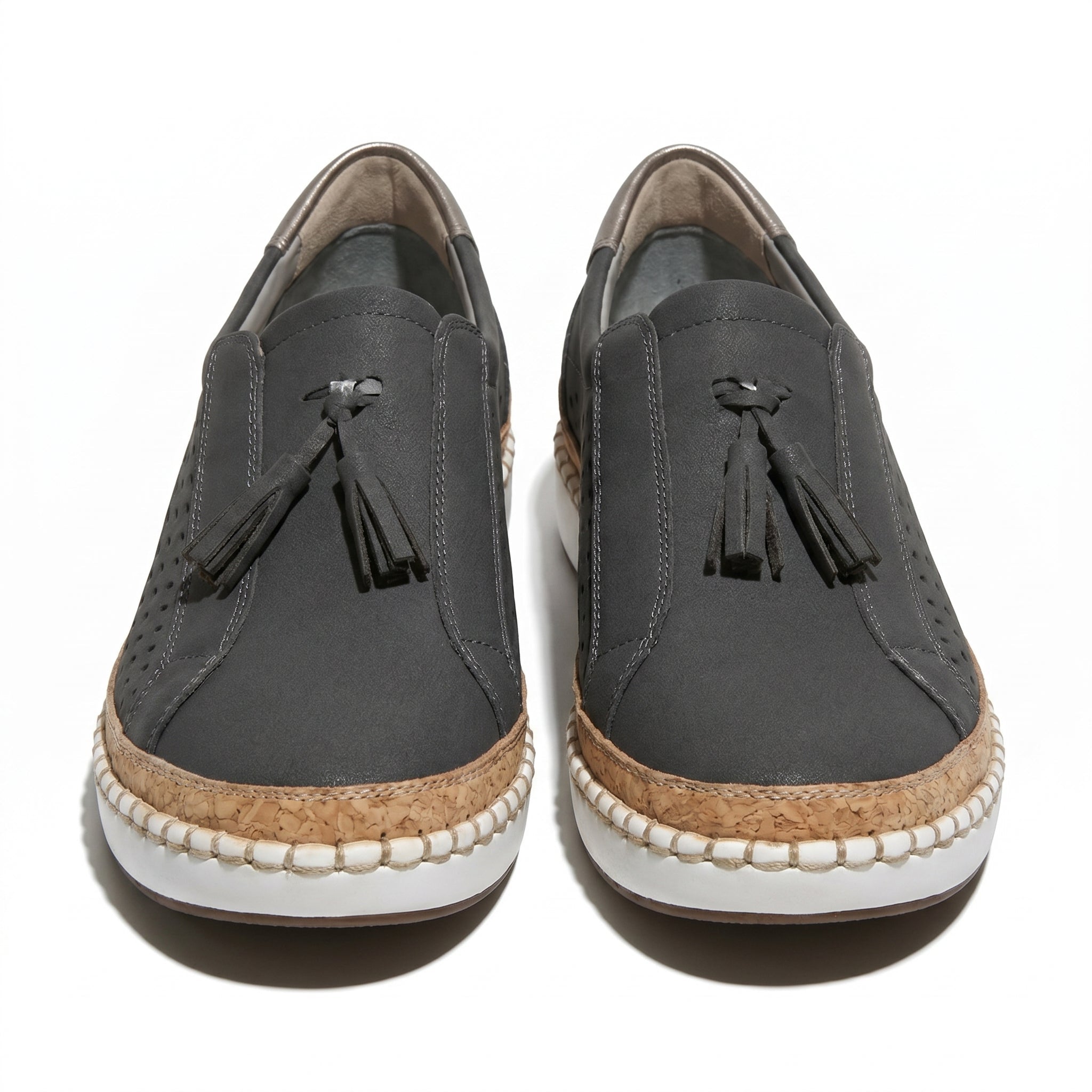 Claire - Women's Slip - On Trainers - Shoes - Black - Taylor & Bennett