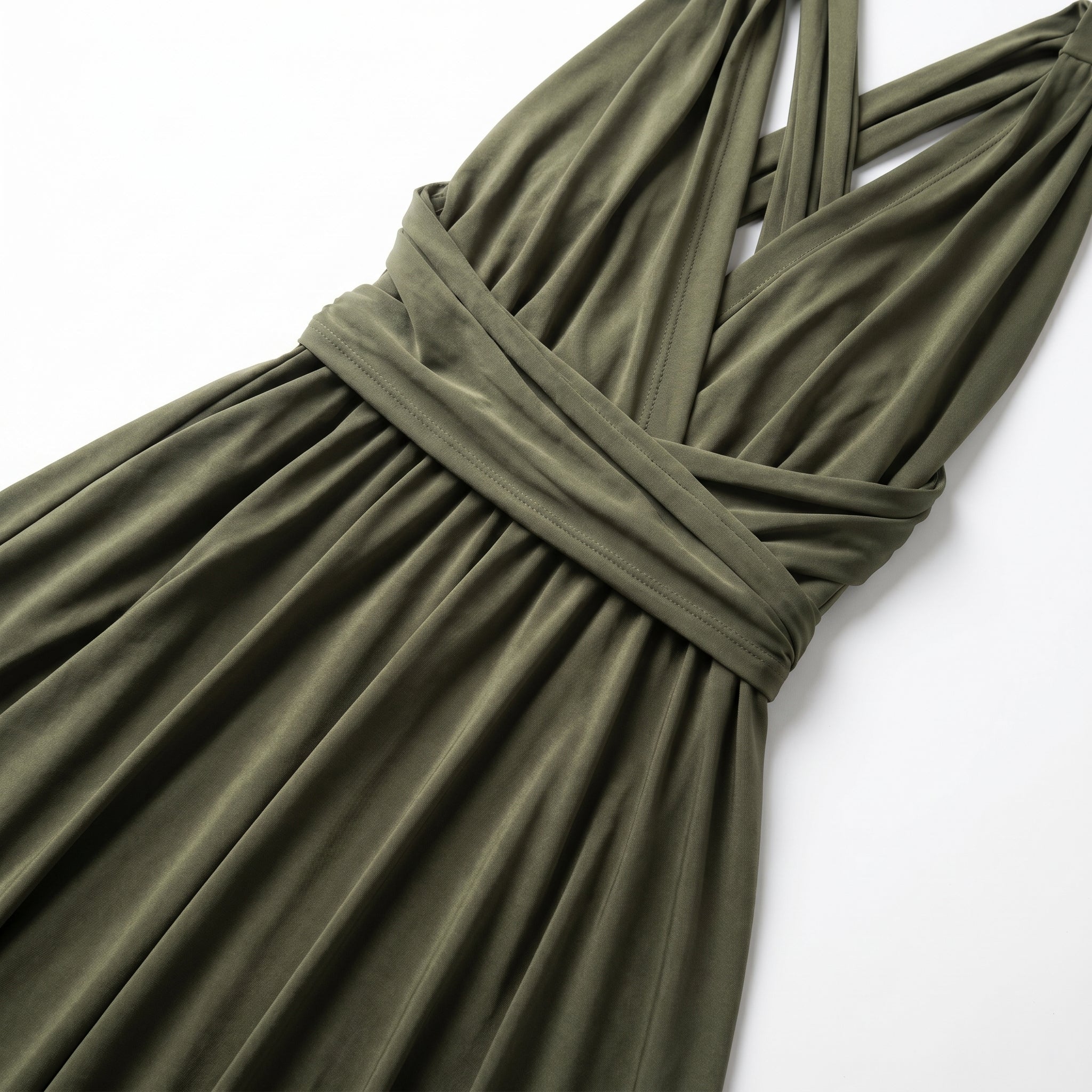 Danielle - Women's 3 - Way Wedding Guest Maxi Dress - Dress - Green - Taylor & Bennett