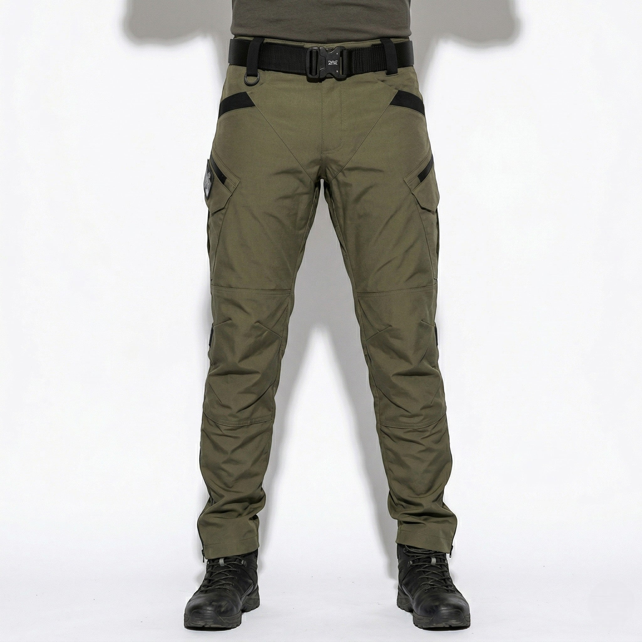 Declan - Men's Tactical Cargo Pants - Cargo Pants - Green - Taylor & Bennett