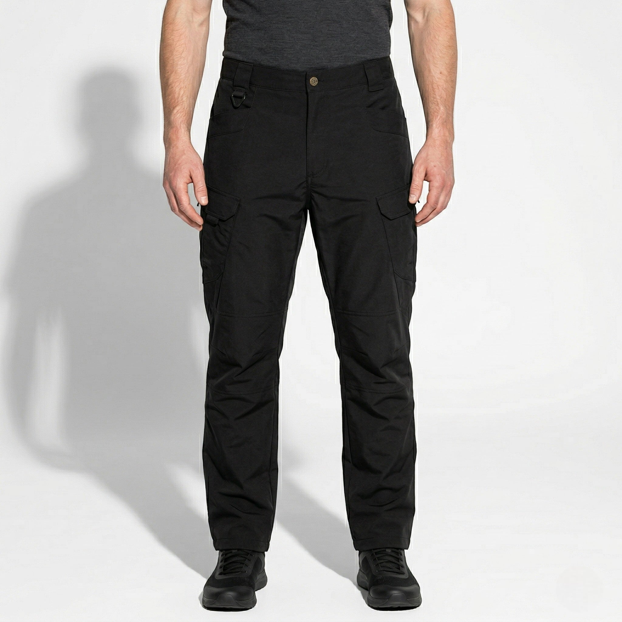 Declan - Men's Tactical Cargo Pants - Cargo Pants - Black - Taylor & Bennett