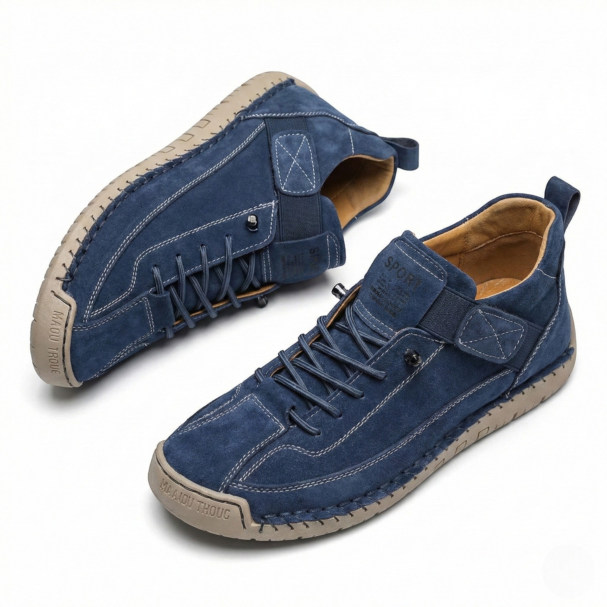 Elodie - Women's Lightweight Trainers - Shoes - Blue - Taylor & Bennett
