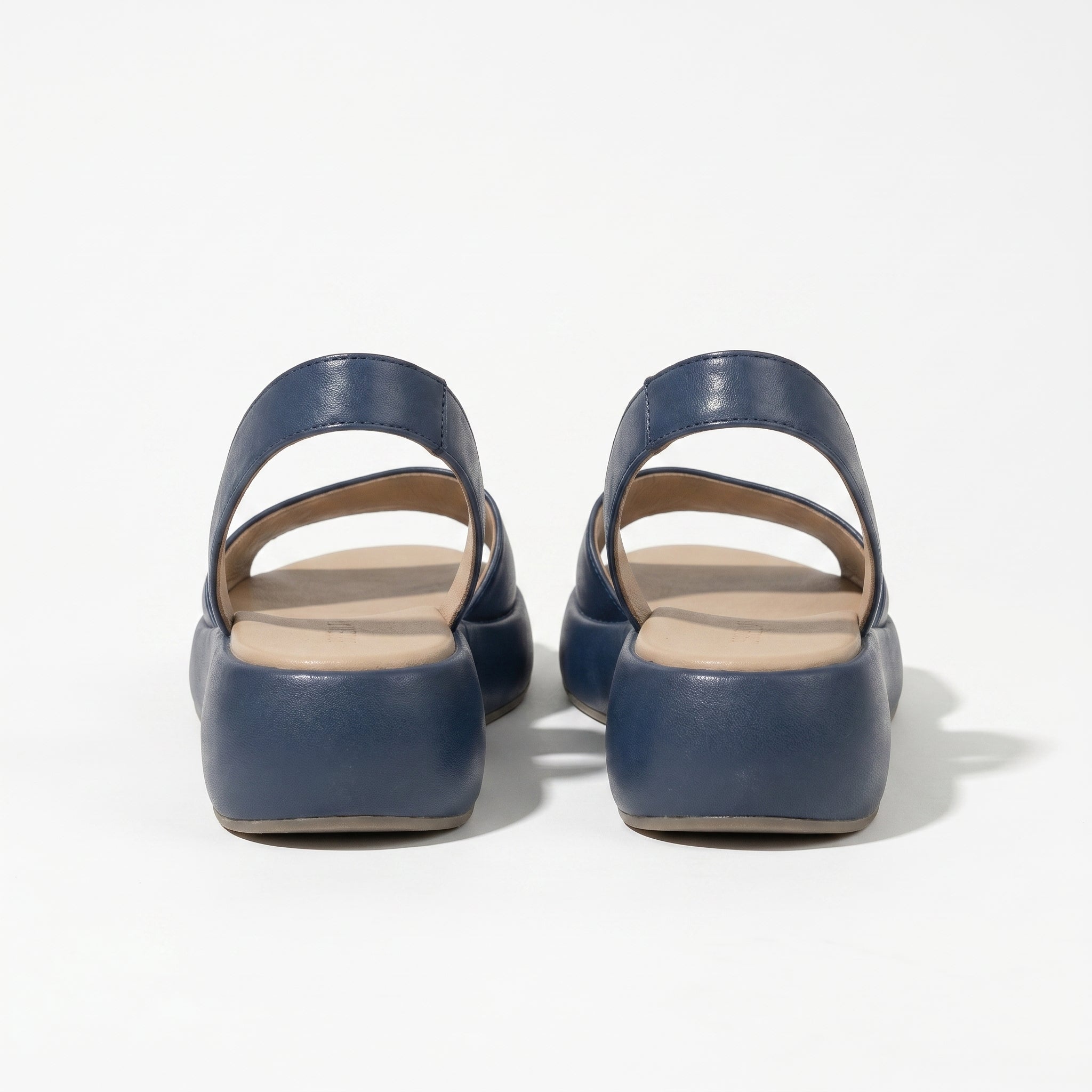 Erin - Women's Lightweight Slip On Summer Sandals - Footwear - Blue - Taylor & Bennett
