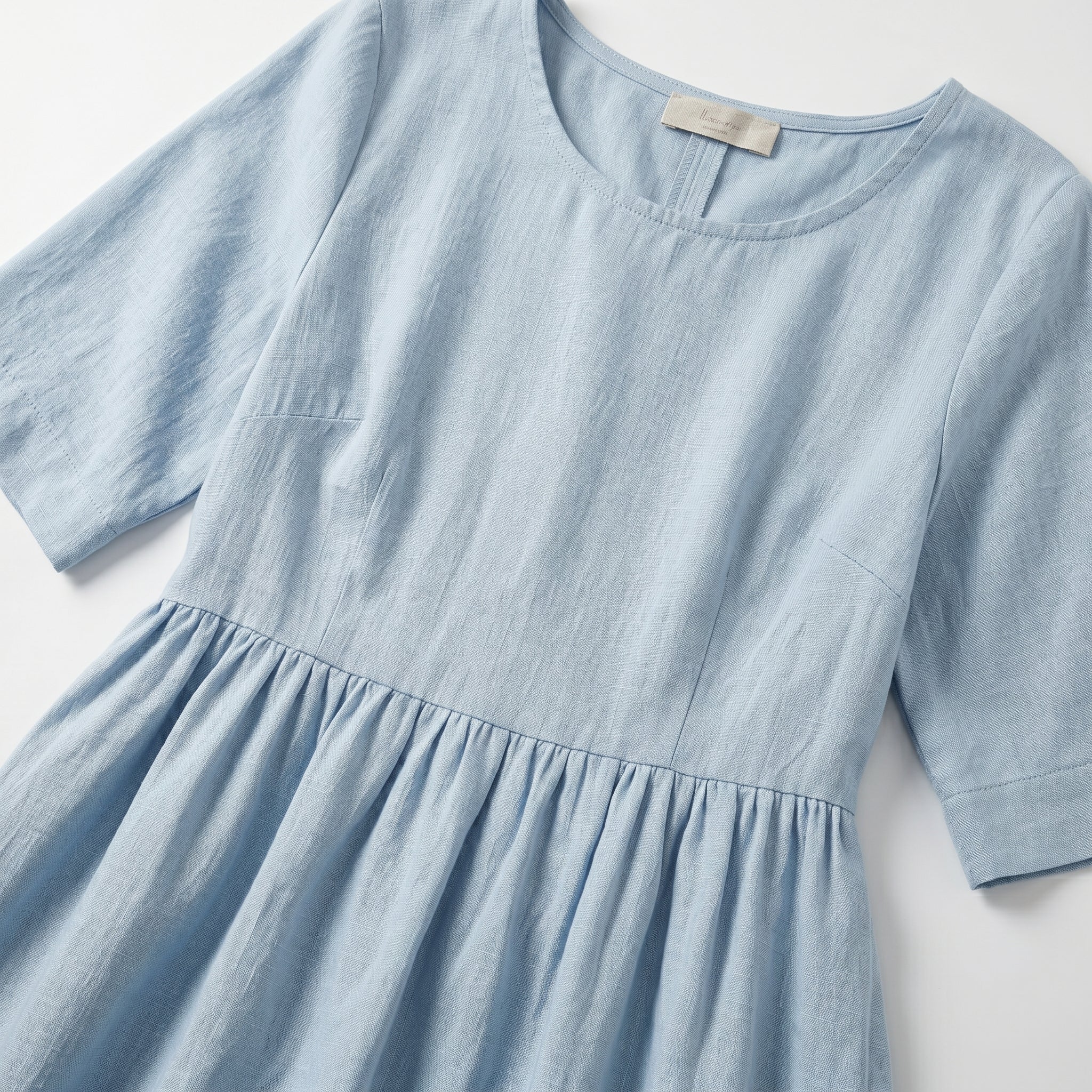Florence - Women's Summer Casual Maxi Dress - Dress - Light Blue - Taylor & Bennett
