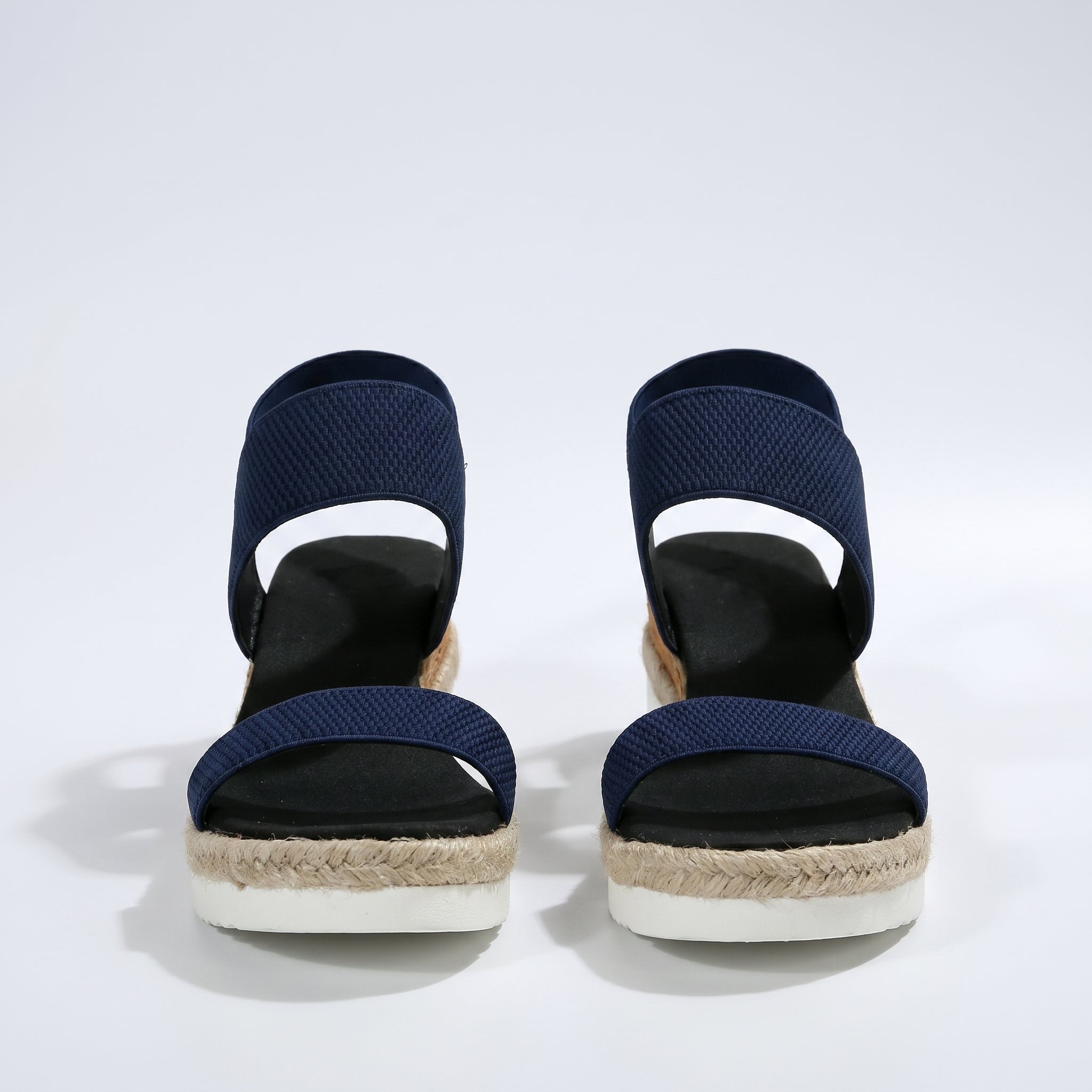 Grace - Women's Casual Slip - On Sandals with Cushioned Sole - Shoes - Blue - Taylor & Bennett
