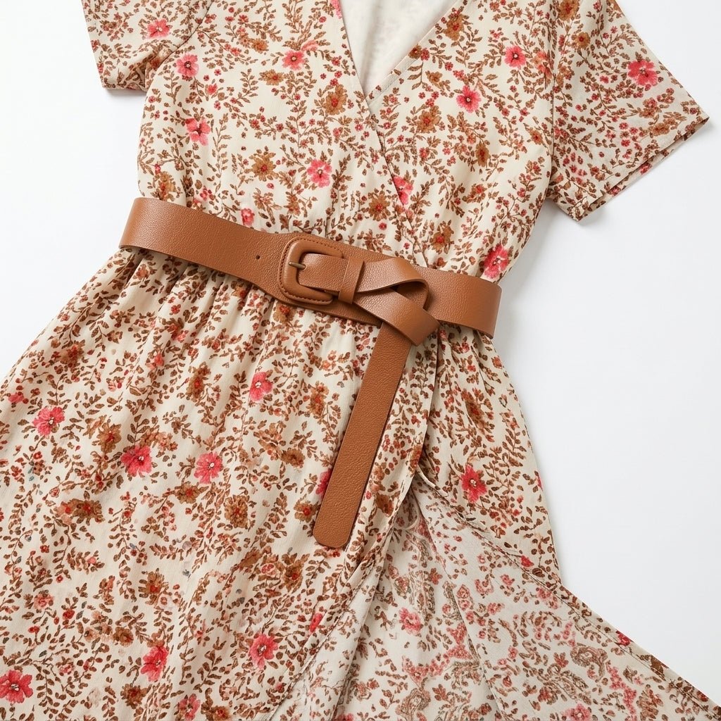 Isabella - Women's Bohemian Floral Maxi Dress - Dresses - Red - Taylor & Bennett