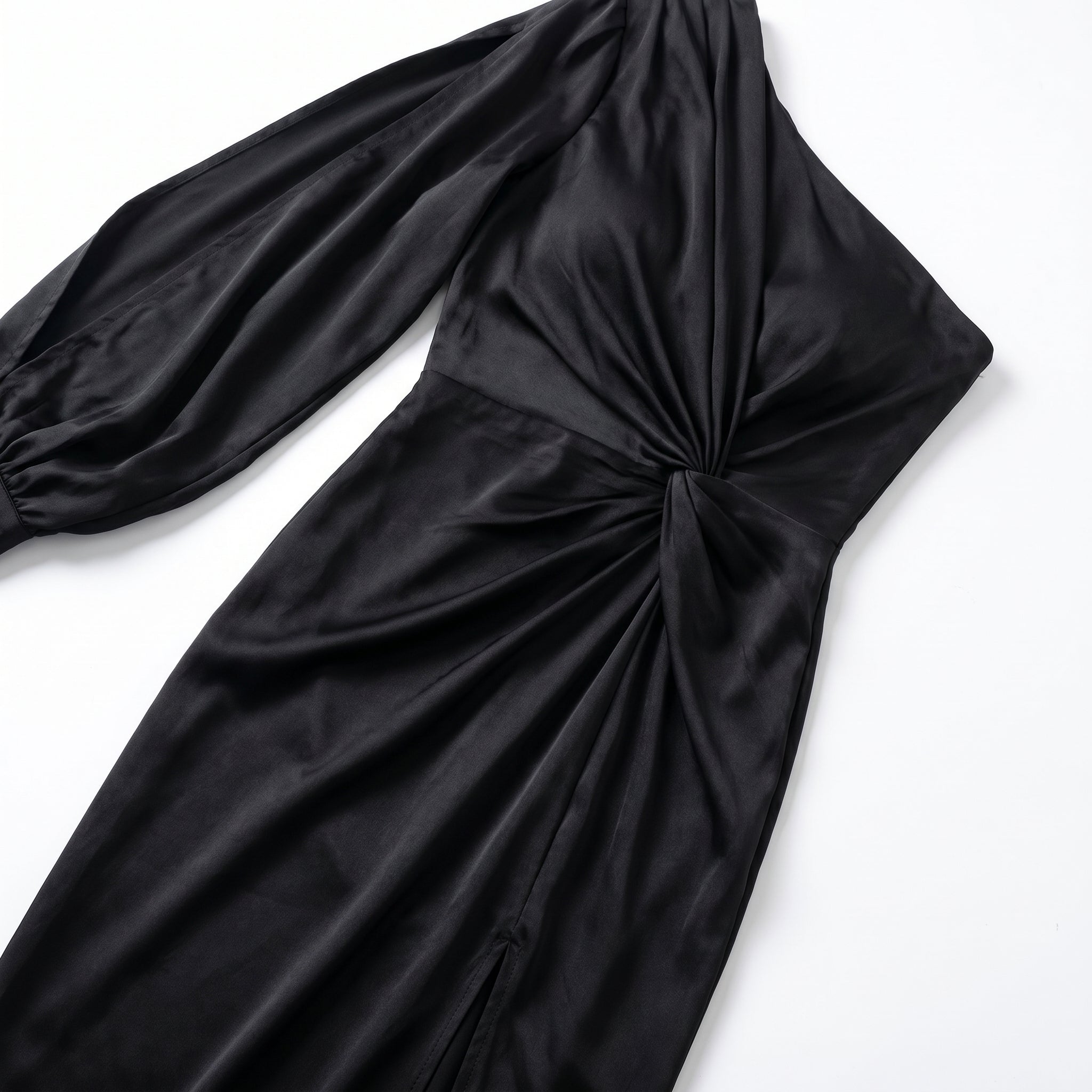 Isabella - Women's One - Shoulder Party Maxi Dress - Dresses Sale - Black - Taylor & Bennett
